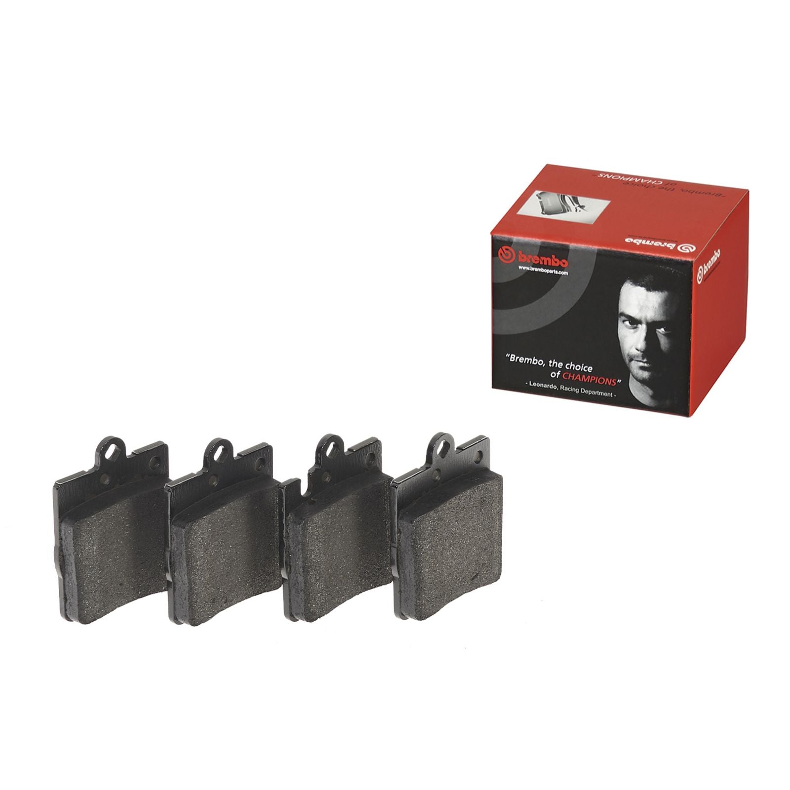 PRIME Low-Met Rear Disc Brake Pad Set - P50033_04