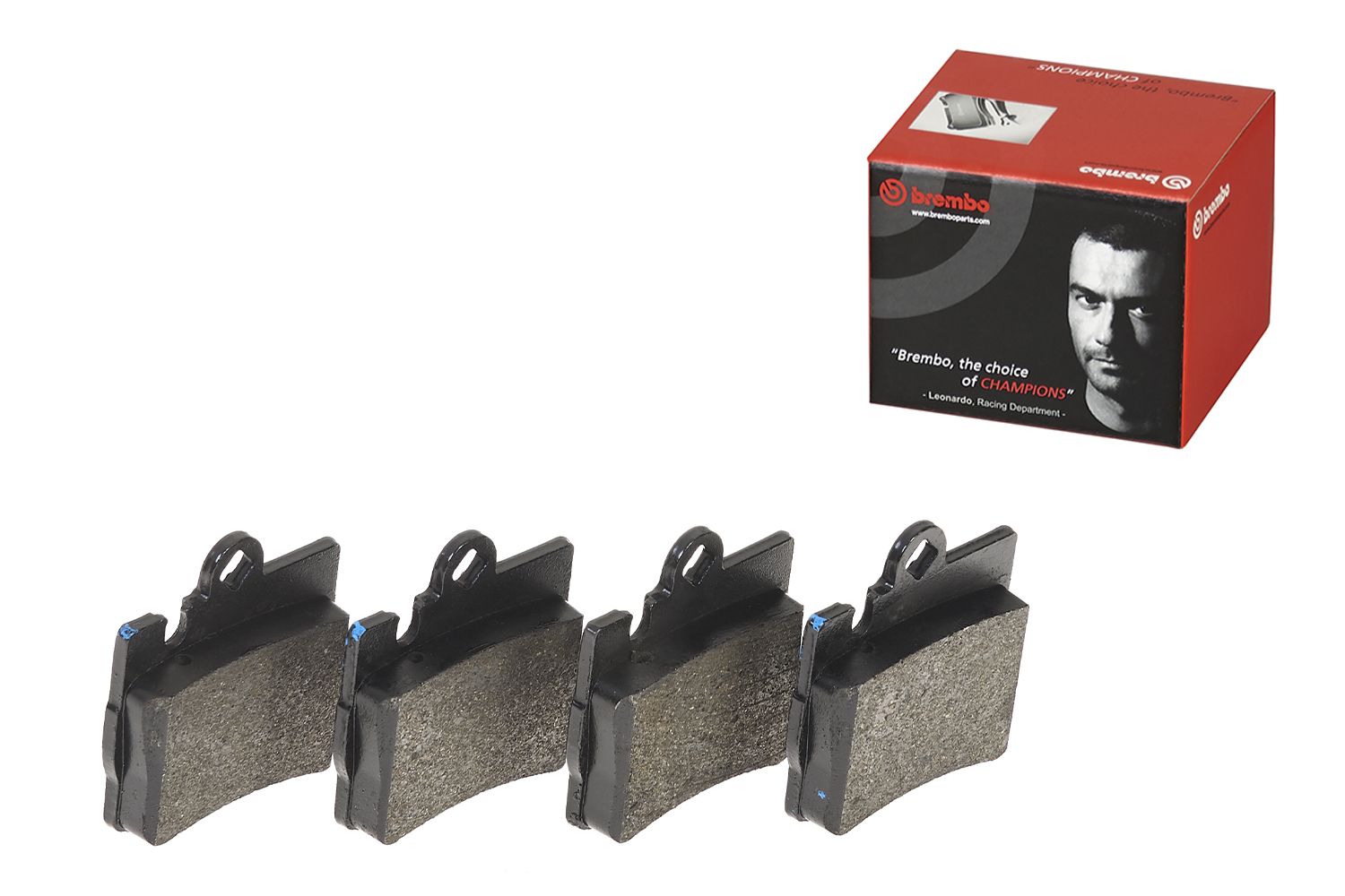 PRIME Low-Met Rear Disc Brake Pad Set - P50042_01