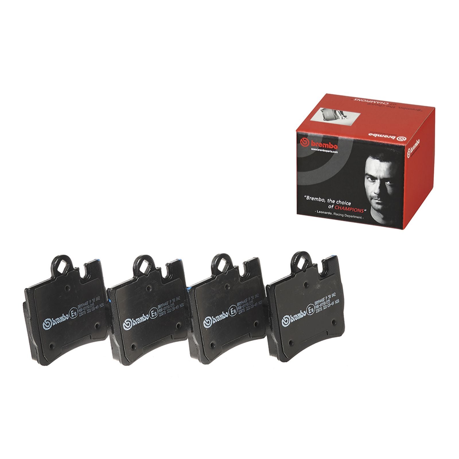 PRIME Low-Met Rear Disc Brake Pad Set - P50042_02