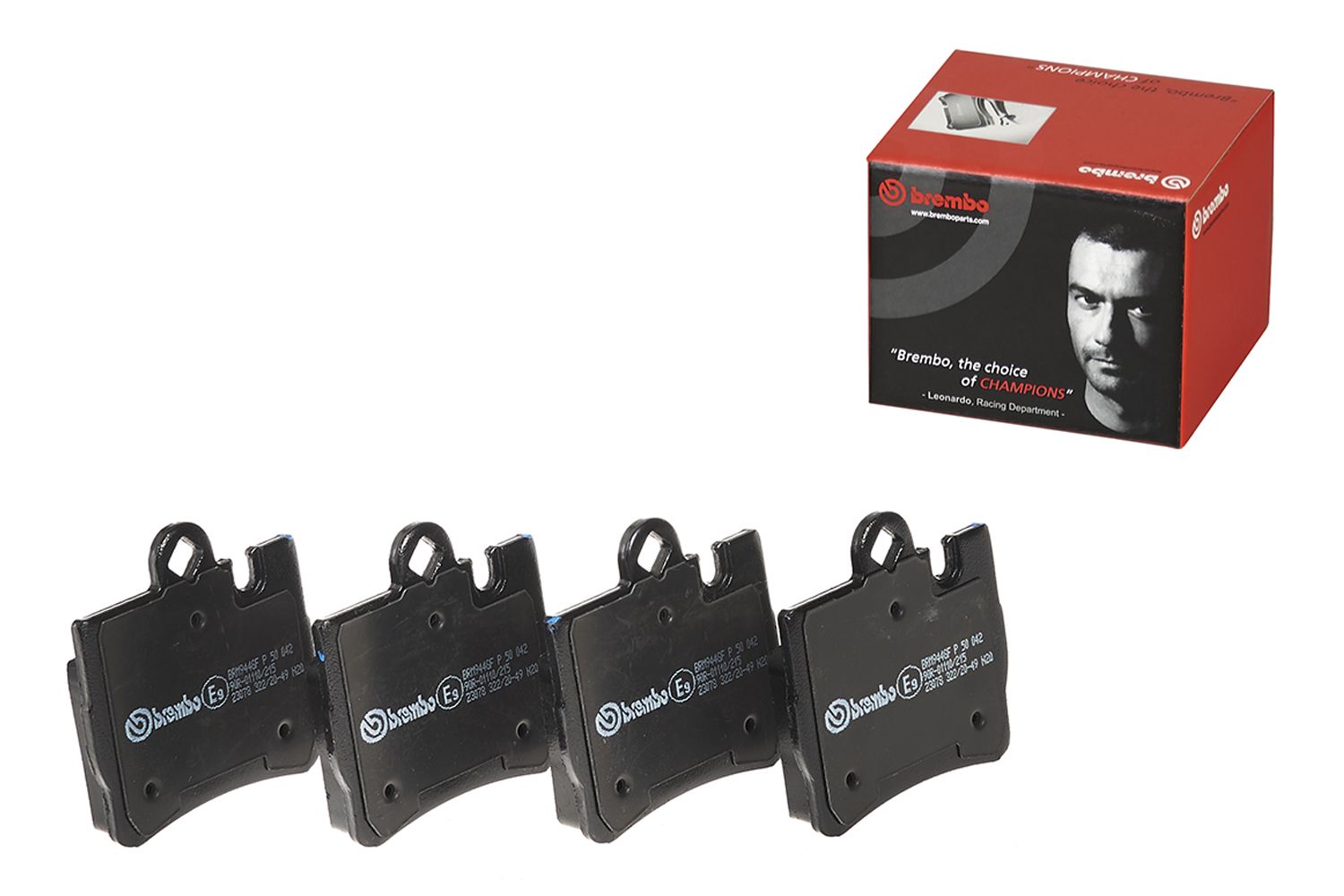PRIME Low-Met Rear Disc Brake Pad Set - P50042_03