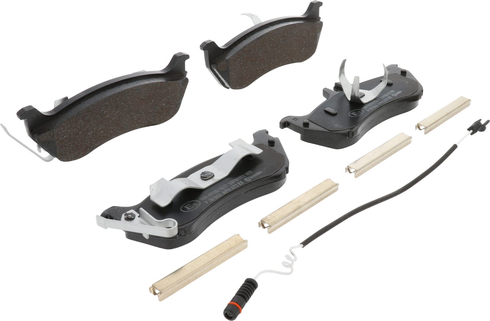 PRIME Low-Met Rear Disc Brake Pad Set - P50044_02