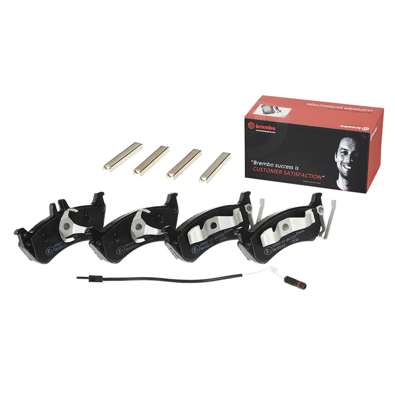 PRIME Low-Met Rear Disc Brake Pad Set - P50044_02