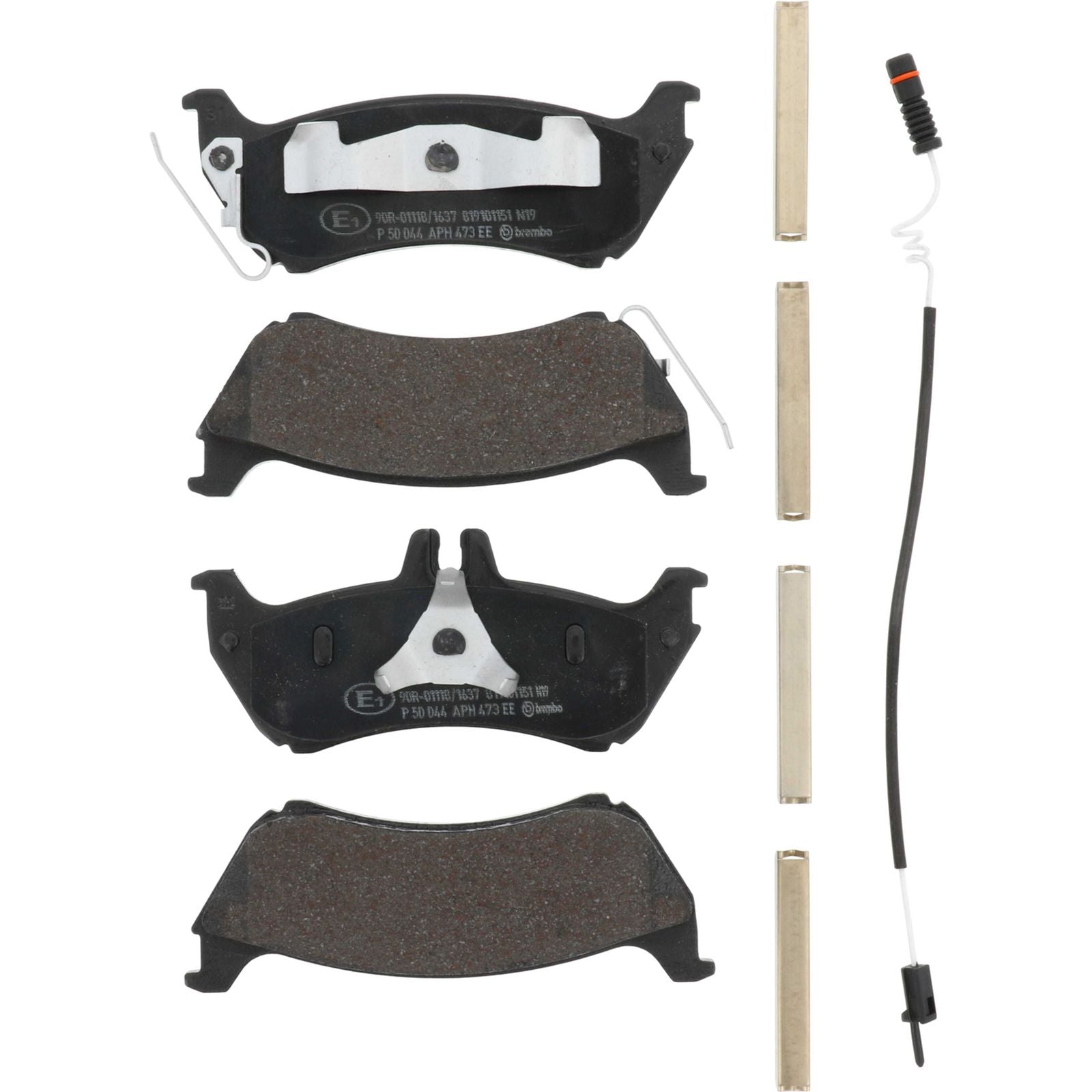PRIME Low-Met Rear Disc Brake Pad Set - P50044_04