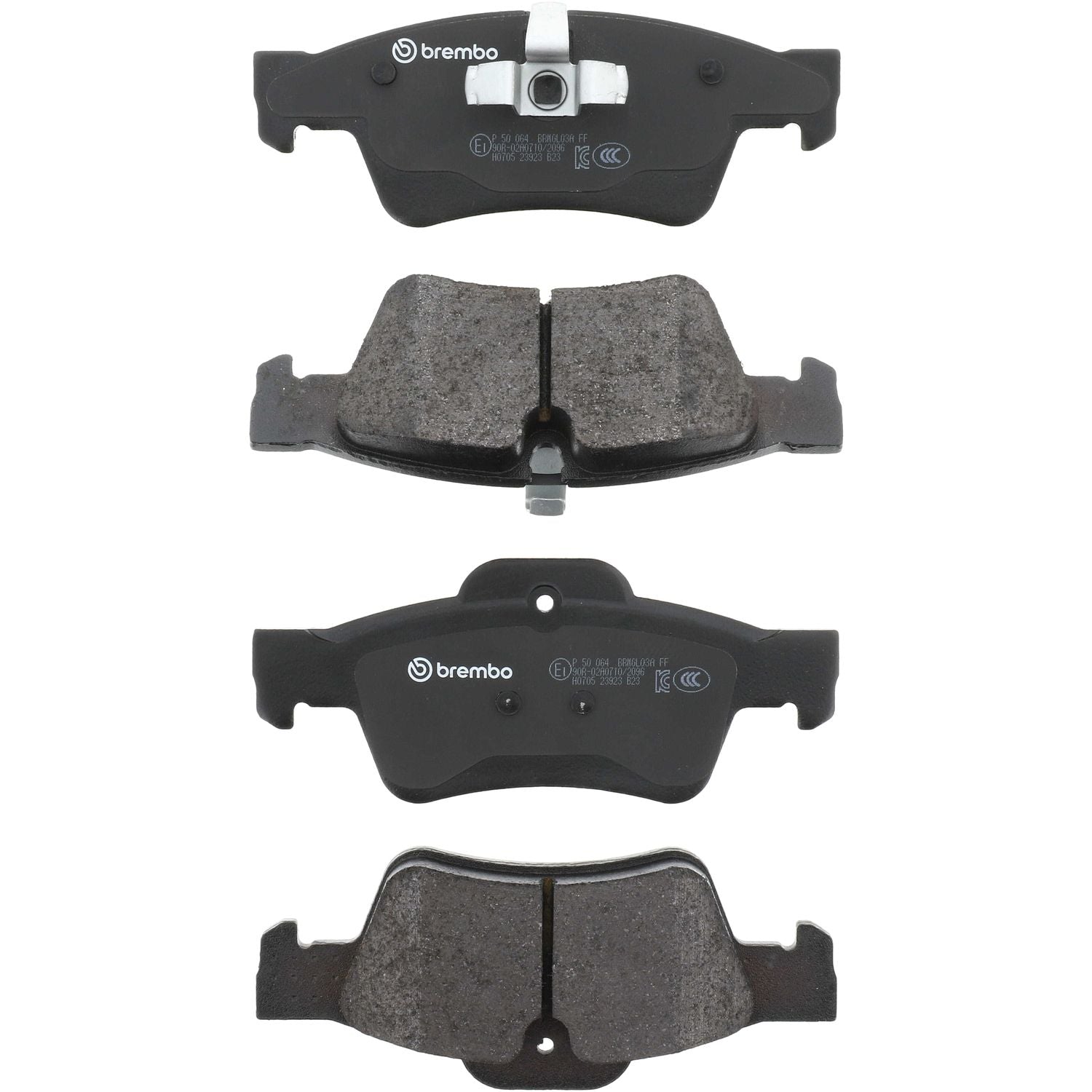 PRIME Low-Met Rear Disc Brake Pad Set - P50064_02