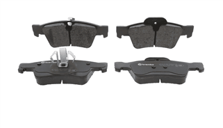 PRIME Low-Met Rear Disc Brake Pad Set - P50064_28