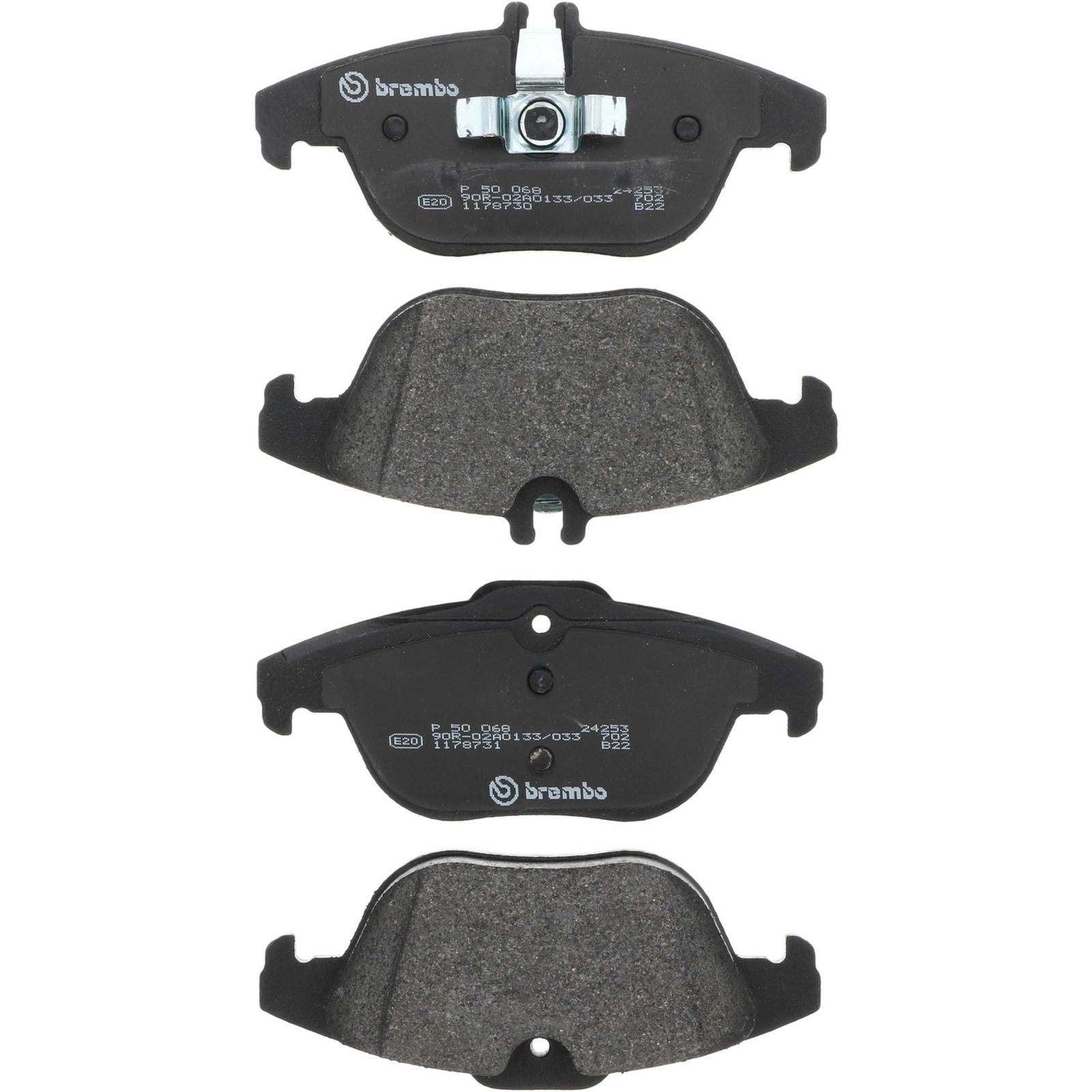 PRIME Low-Met Rear Disc Brake Pad Set - P50068_04