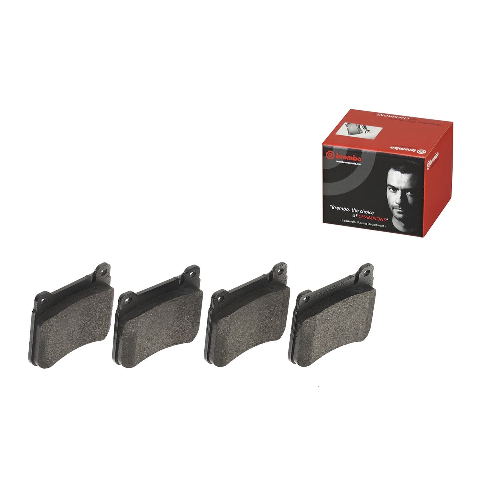 PRIME Low-Met Rear Disc Brake Pad Set - P50073_03