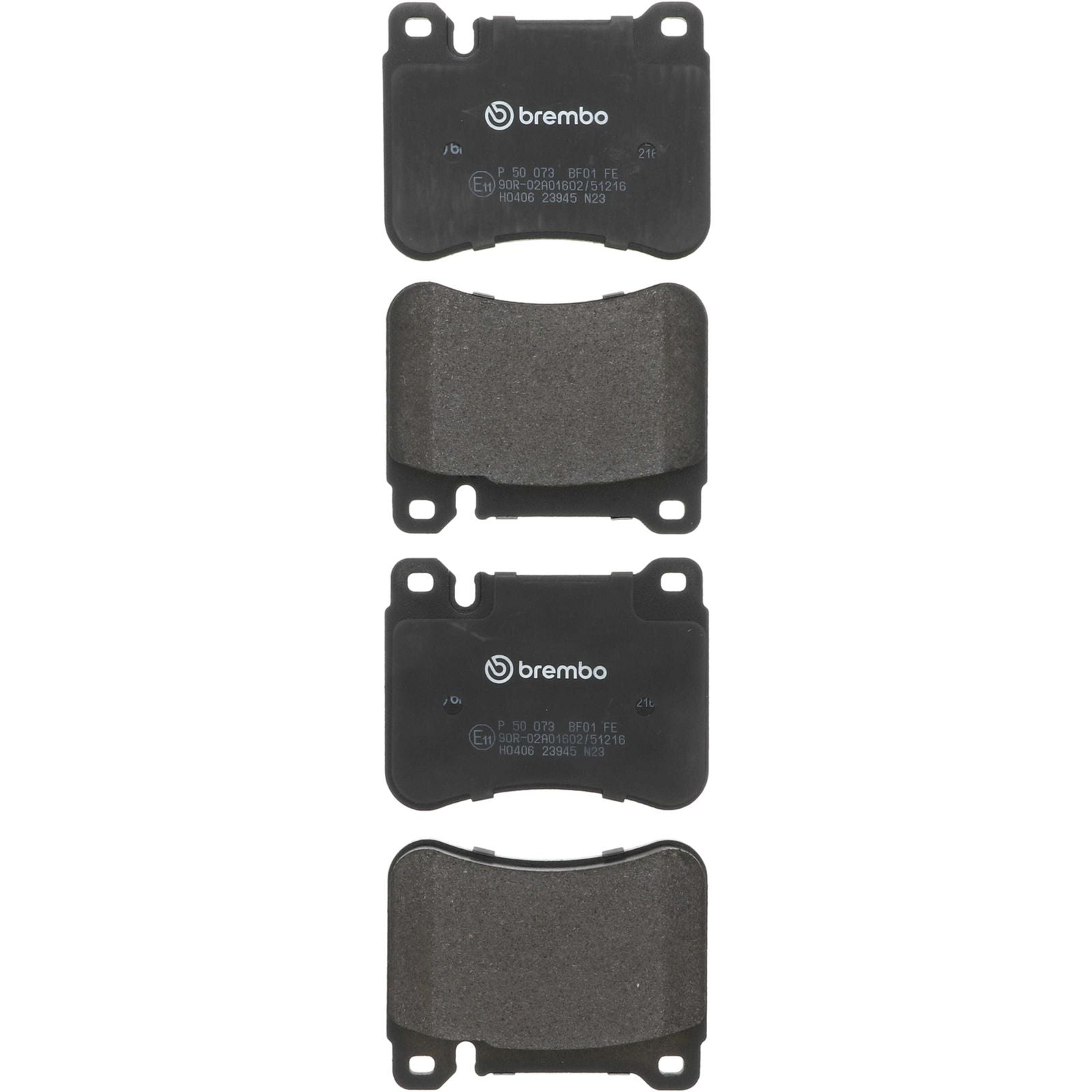PRIME Low-Met Rear Disc Brake Pad Set - P50073_04