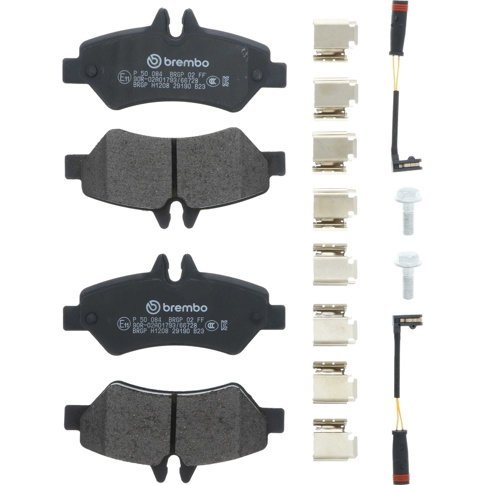 PRIME Low-Met Rear Disc Brake Pad Set - P50084_04
