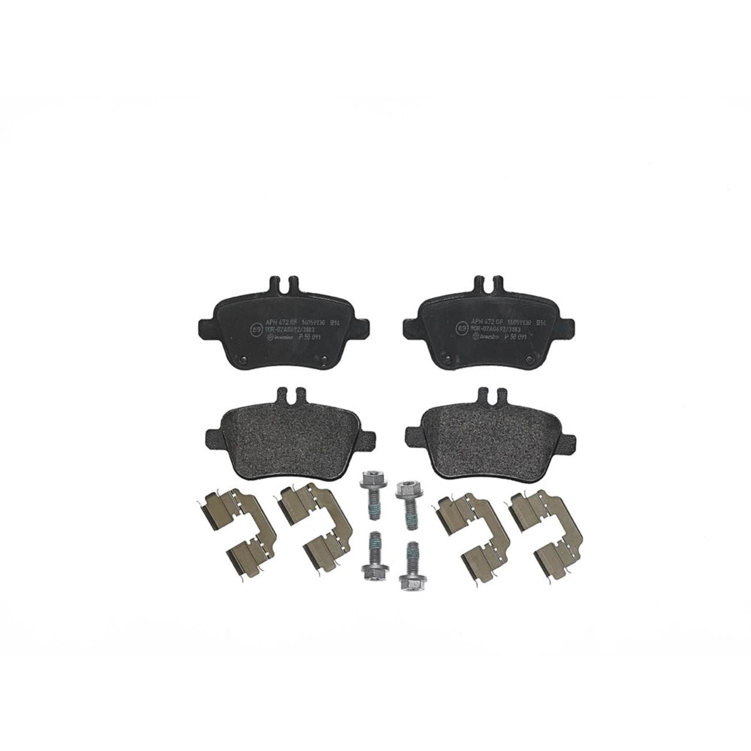 PRIME Low-Met Rear Disc Brake Pad Set - P50091_02