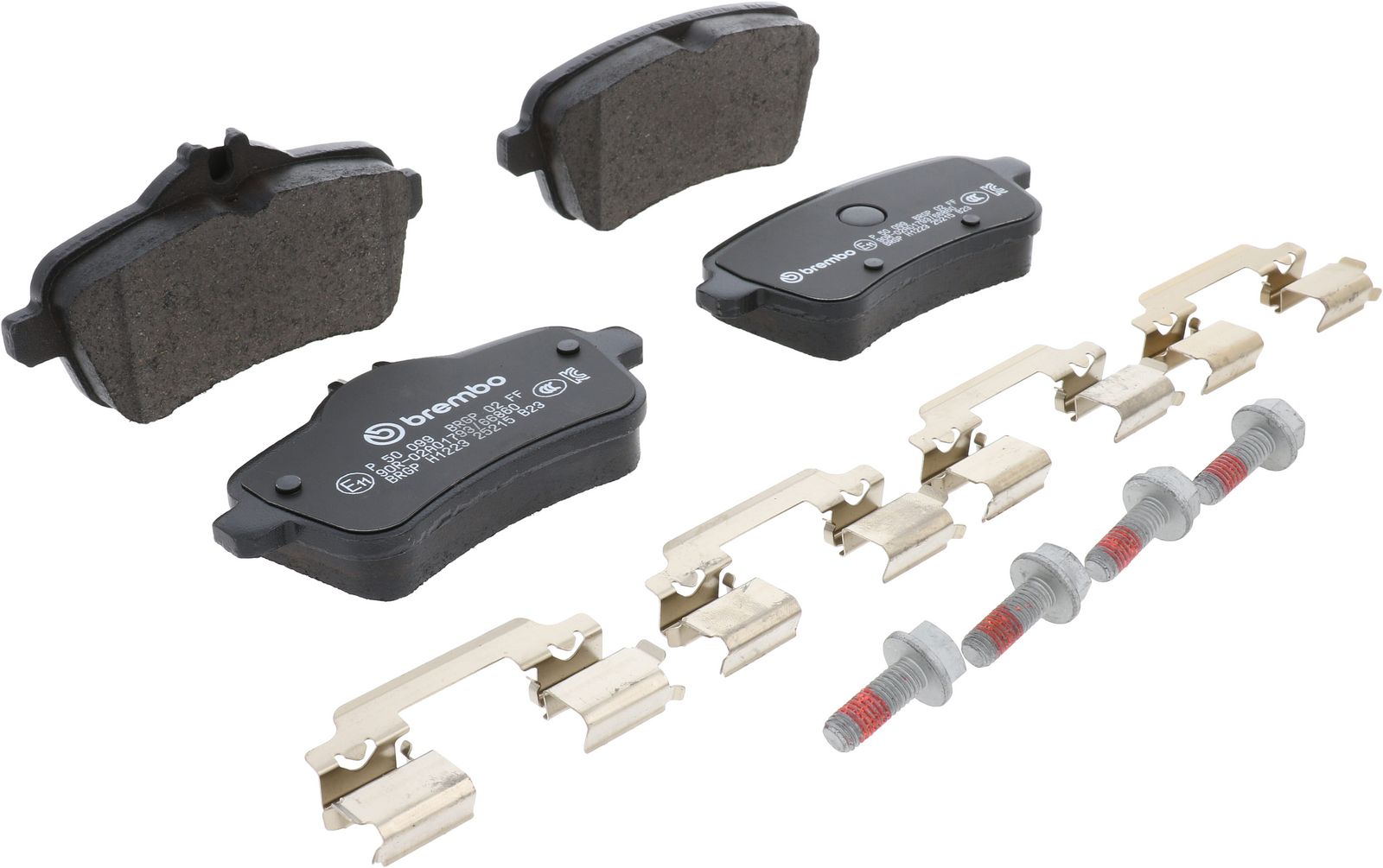 PRIME Low-Met Rear Disc Brake Pad Set - P50099_02