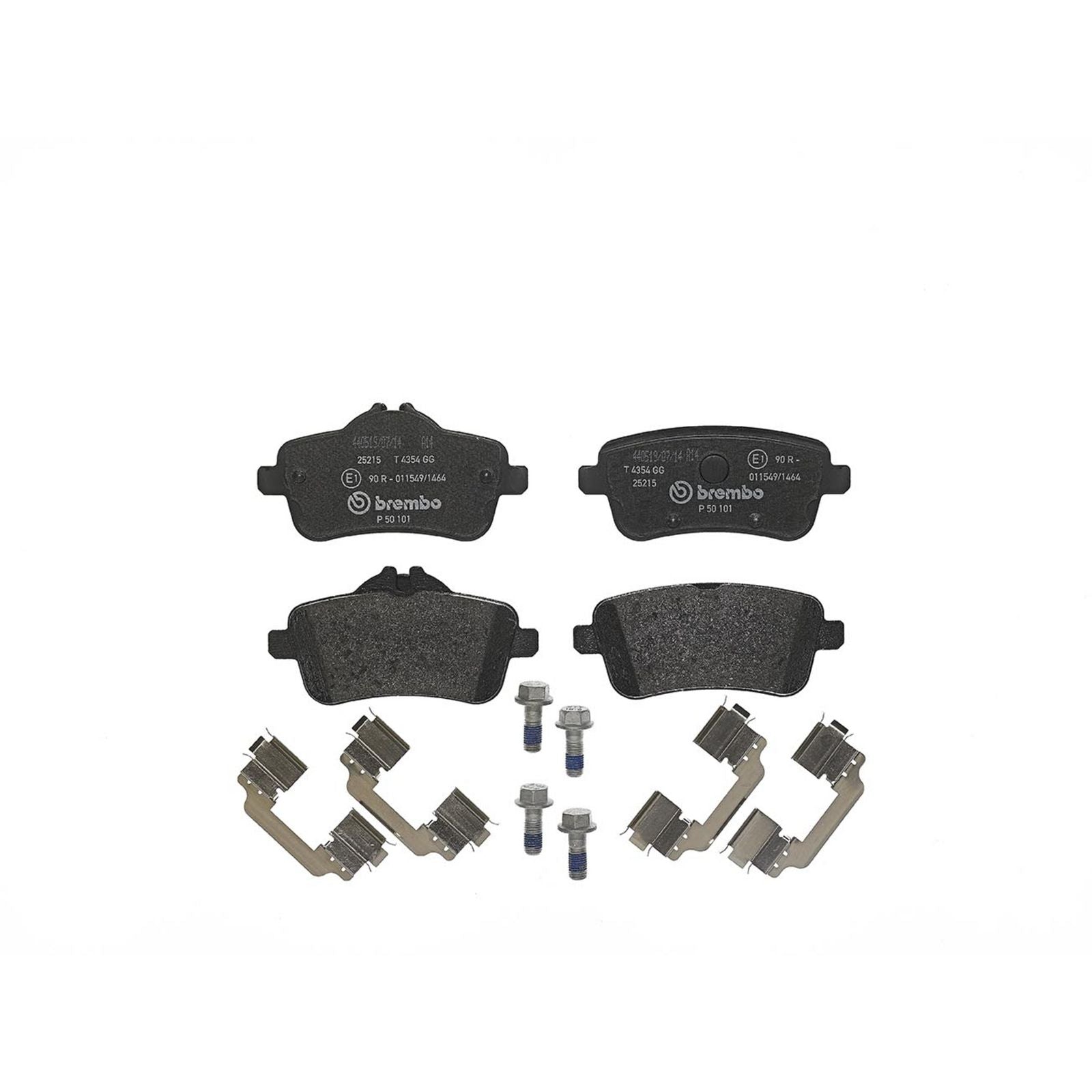 PRIME Low-Met Rear Disc Brake Pad Set - P50101_01