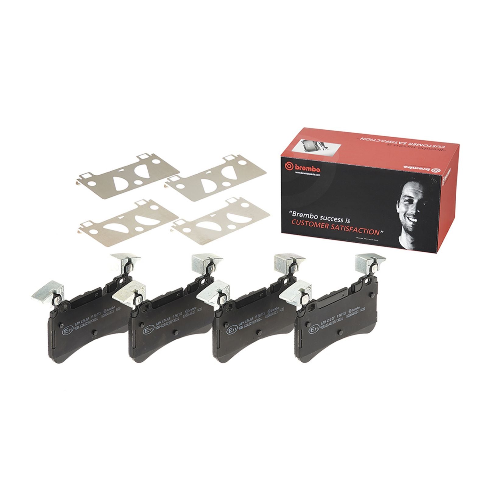 PRIME Low-Met Rear Disc Brake Pad Set - P50113_02