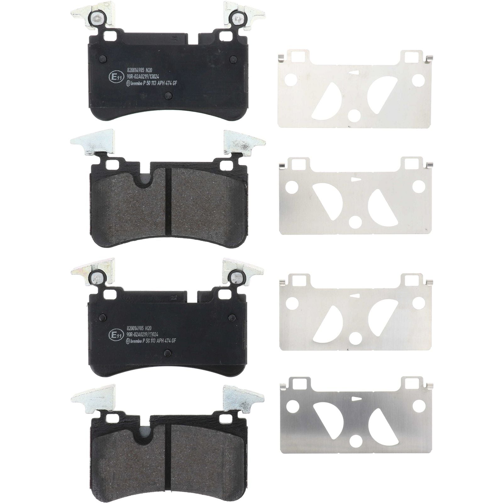 PRIME Low-Met Rear Disc Brake Pad Set - P50113_04