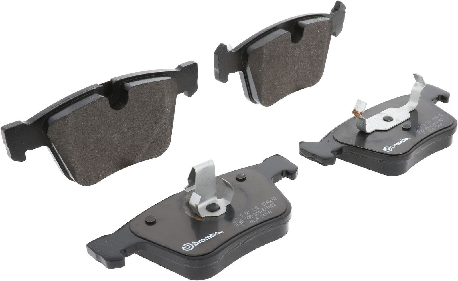 PRIME Low-Met Rear Disc Brake Pad Set - P50116_02