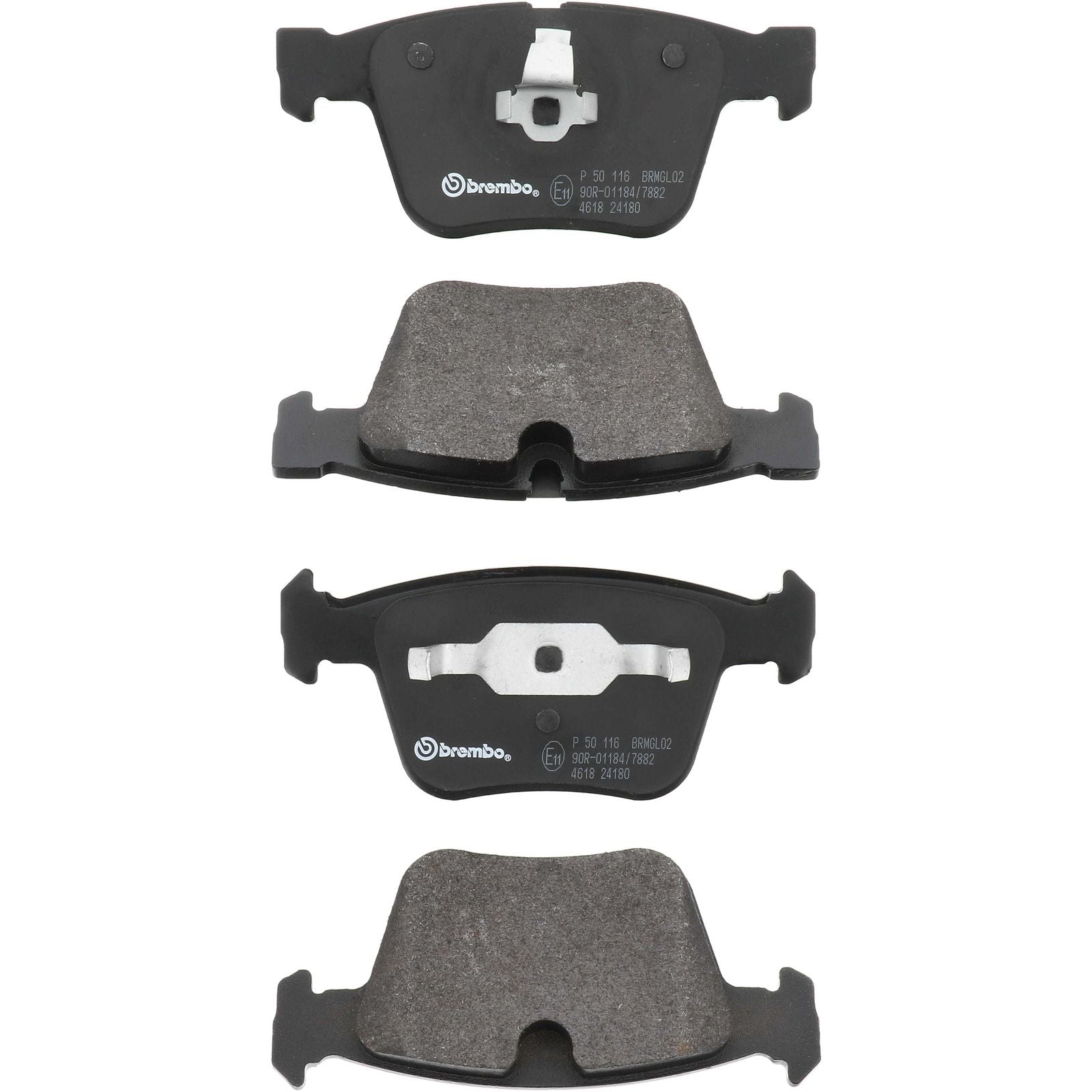PRIME Low-Met Rear Disc Brake Pad Set - P50116_03