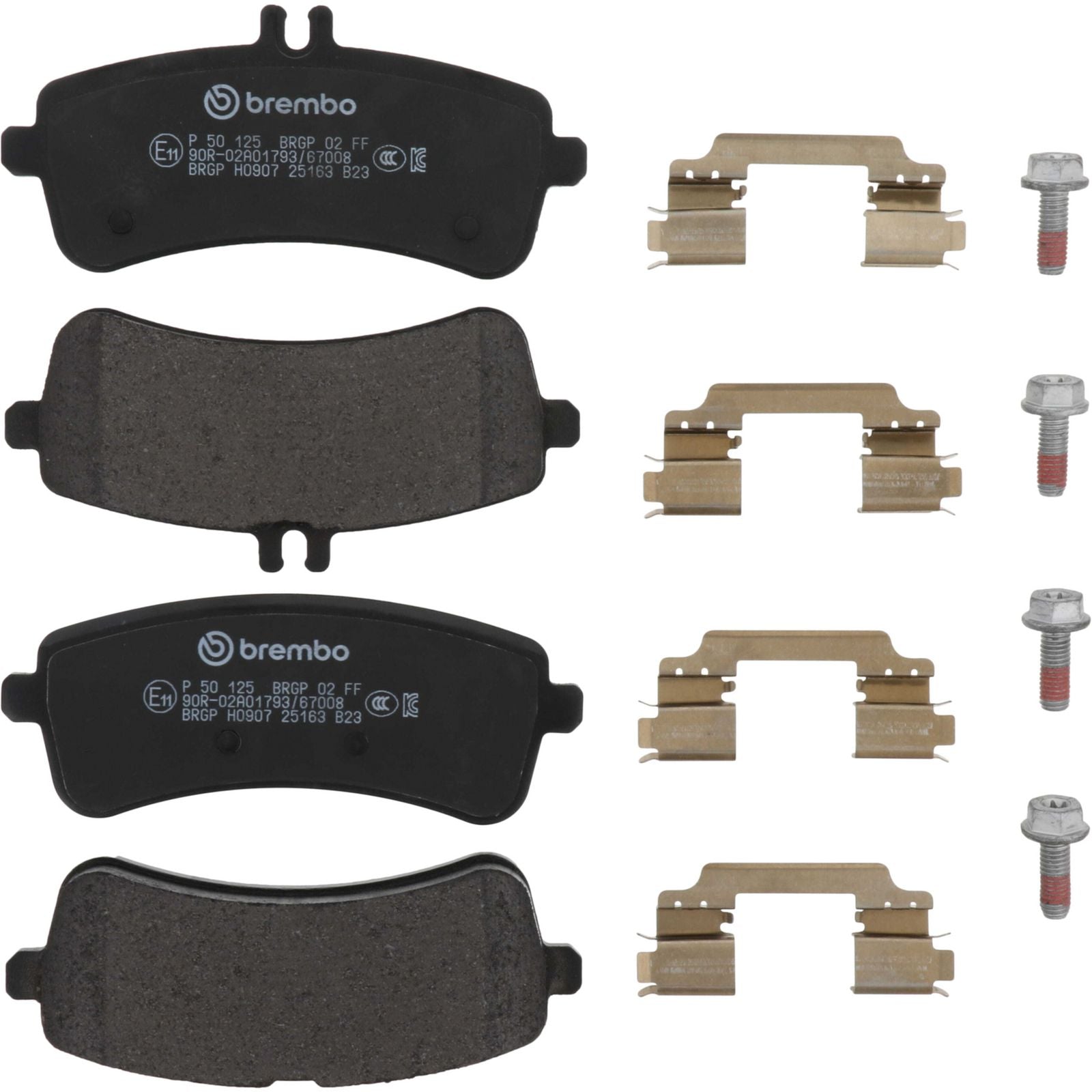 PRIME Low-Met Rear Disc Brake Pad Set - P50125_04