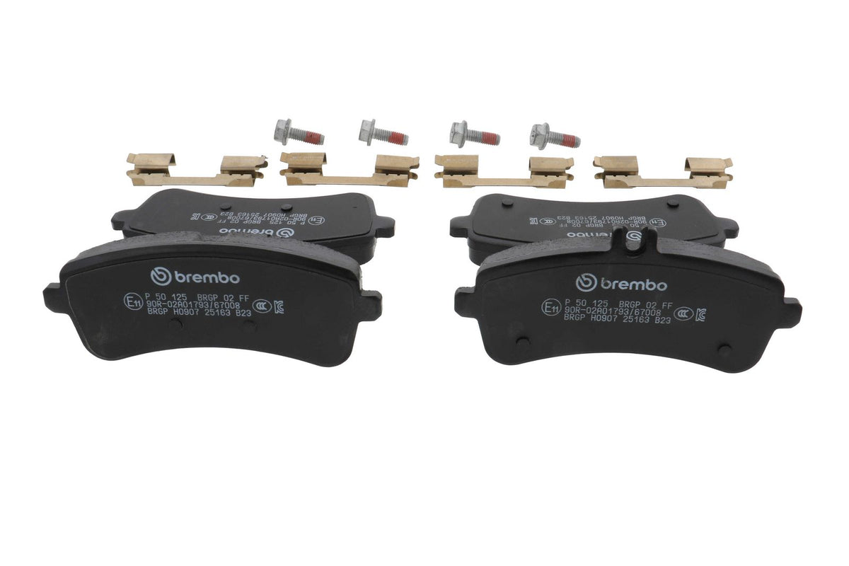 PRIME Low-Met Rear Disc Brake Pad Set - P50125_17