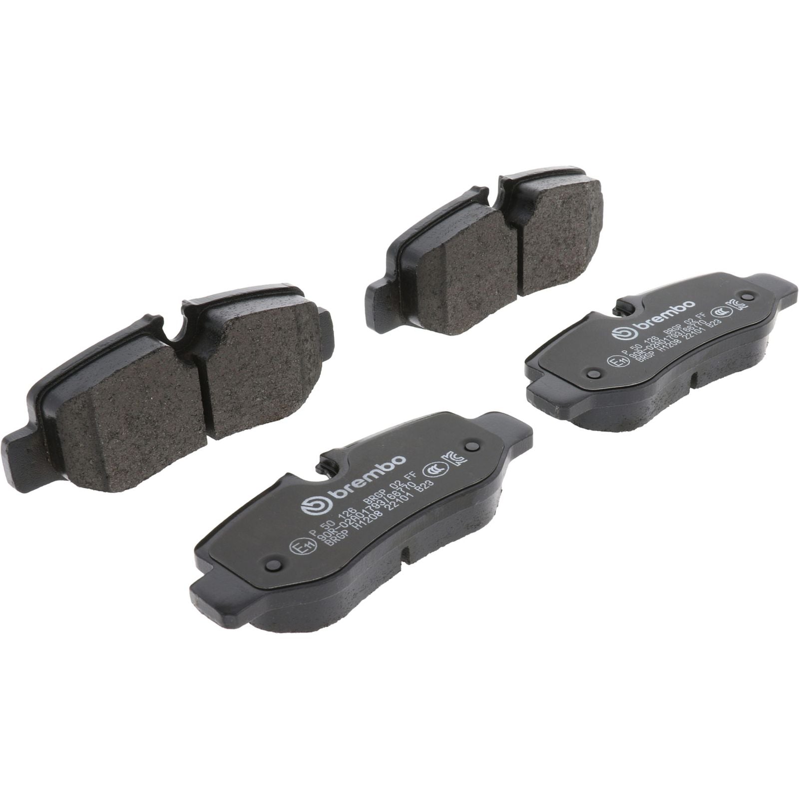 PRIME Low-Met Rear Disc Brake Pad Set - P50126_01