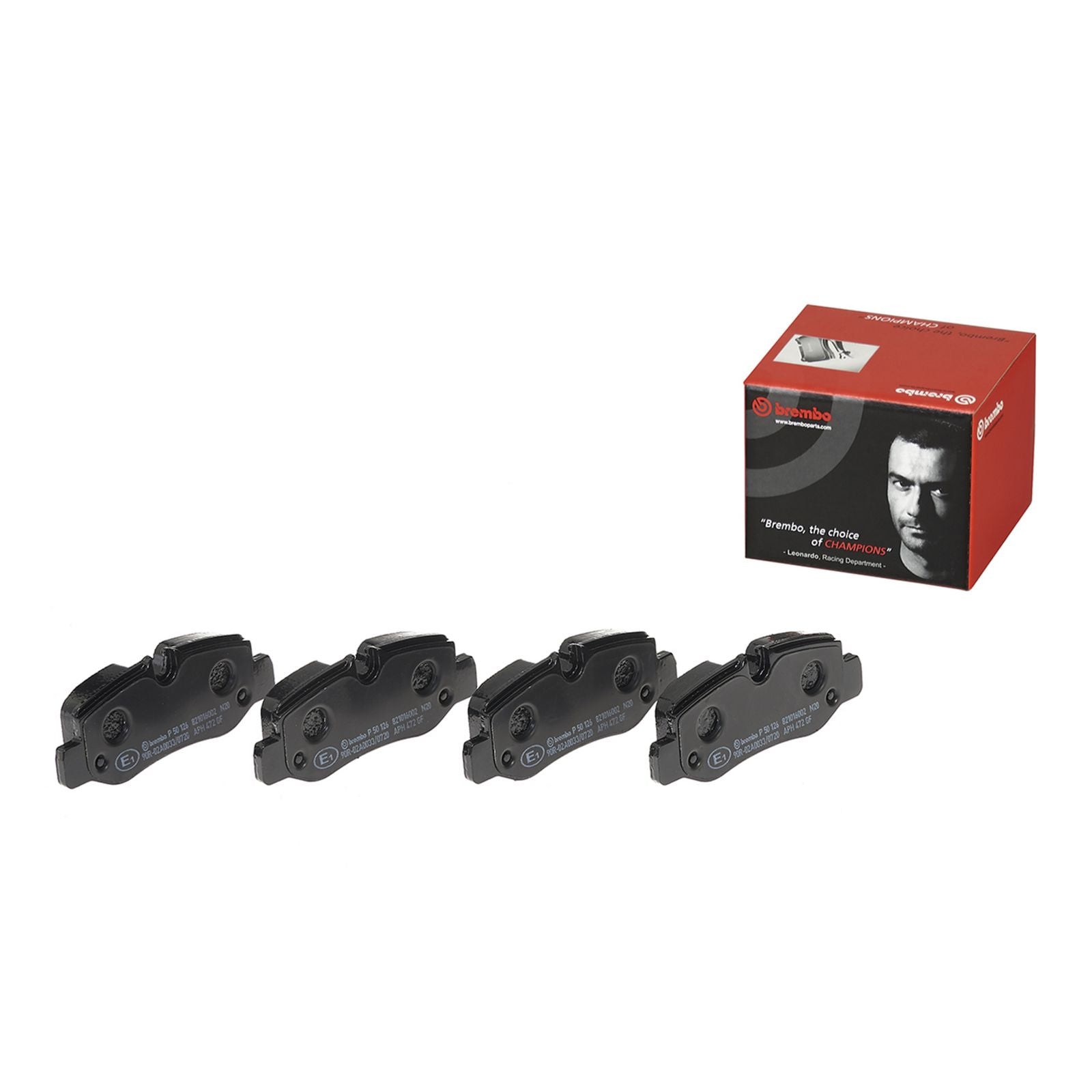 PRIME Low-Met Rear Disc Brake Pad Set - P50126_03
