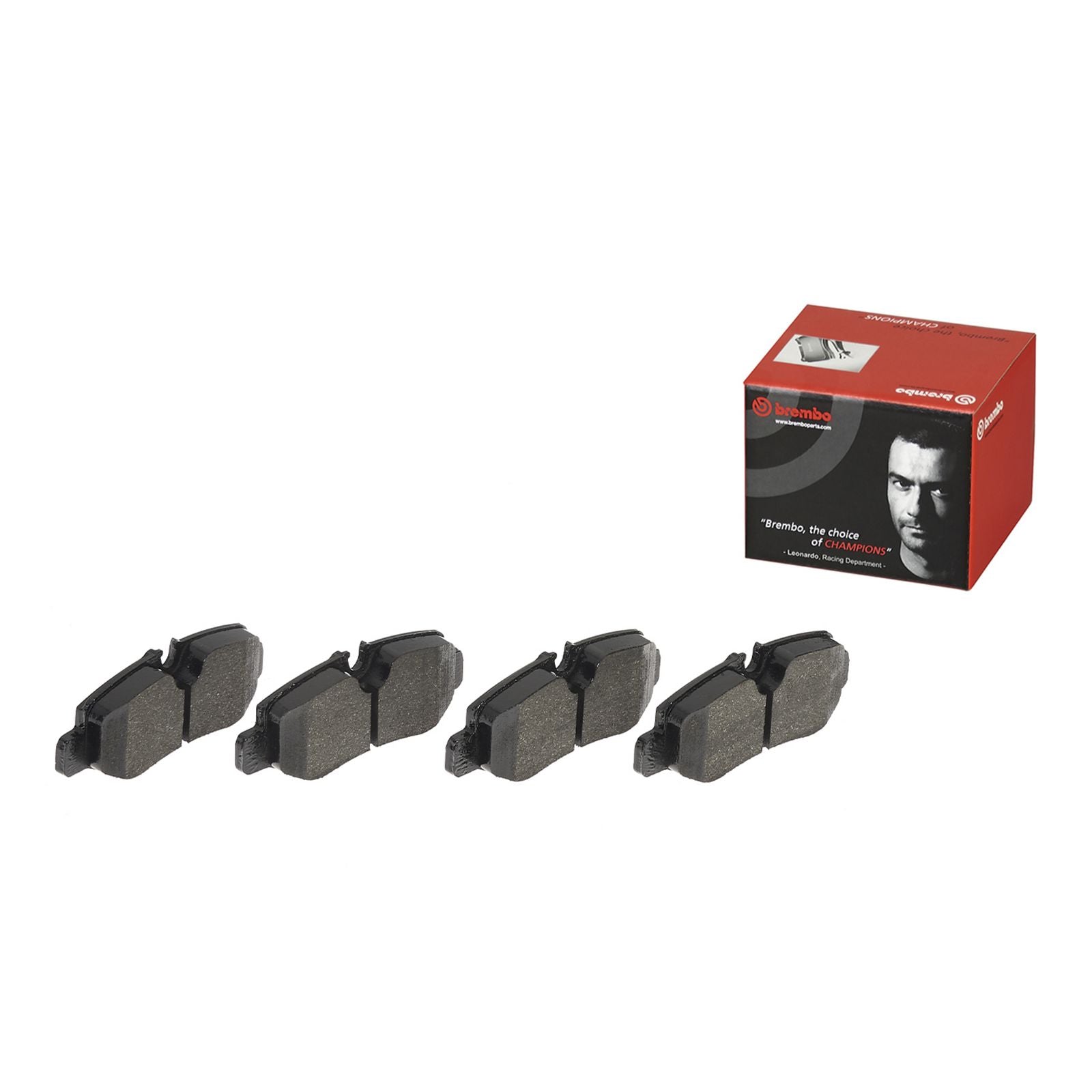 PRIME Low-Met Rear Disc Brake Pad Set - P50126_04