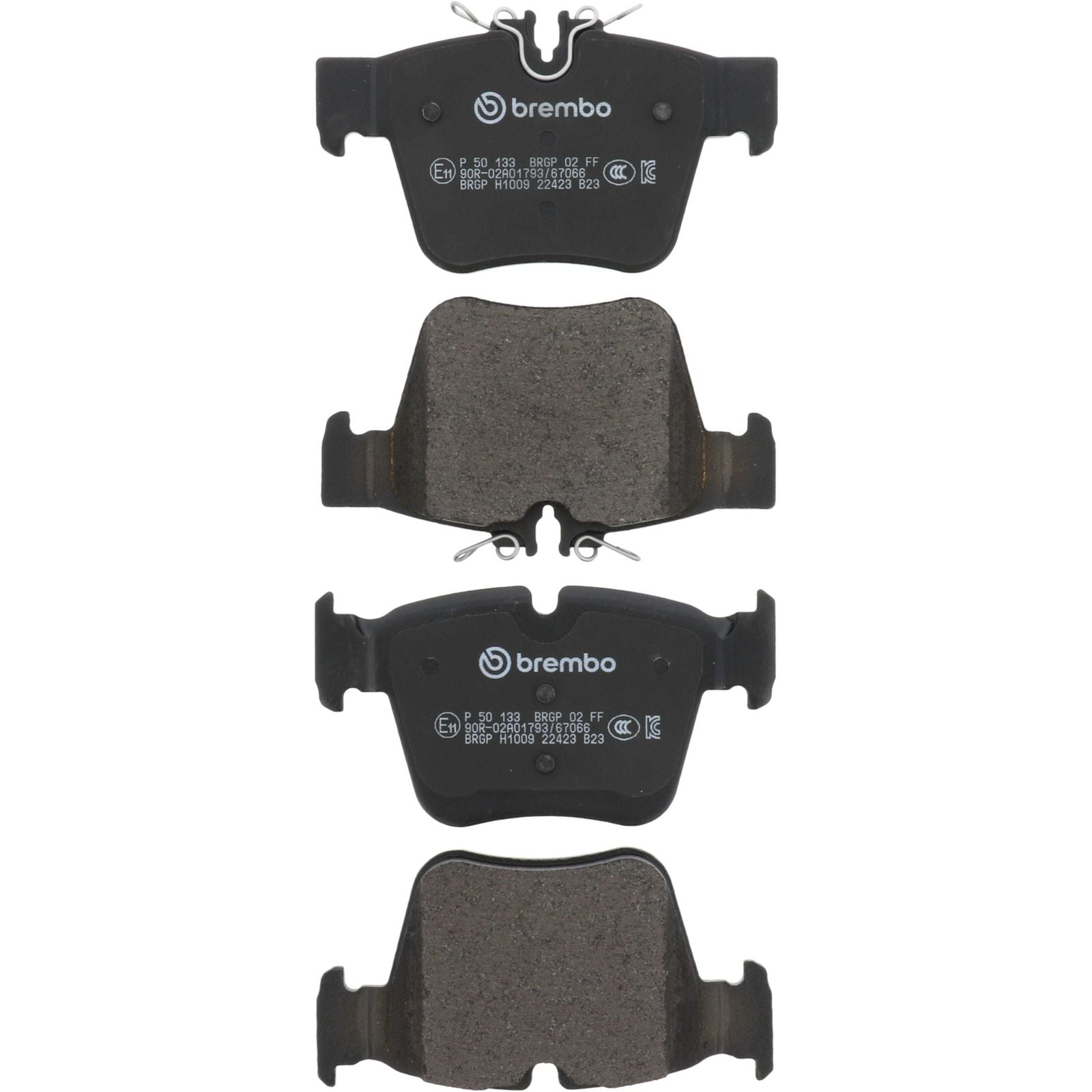 PRIME Low-Met Rear Disc Brake Pad Set - P50133_04