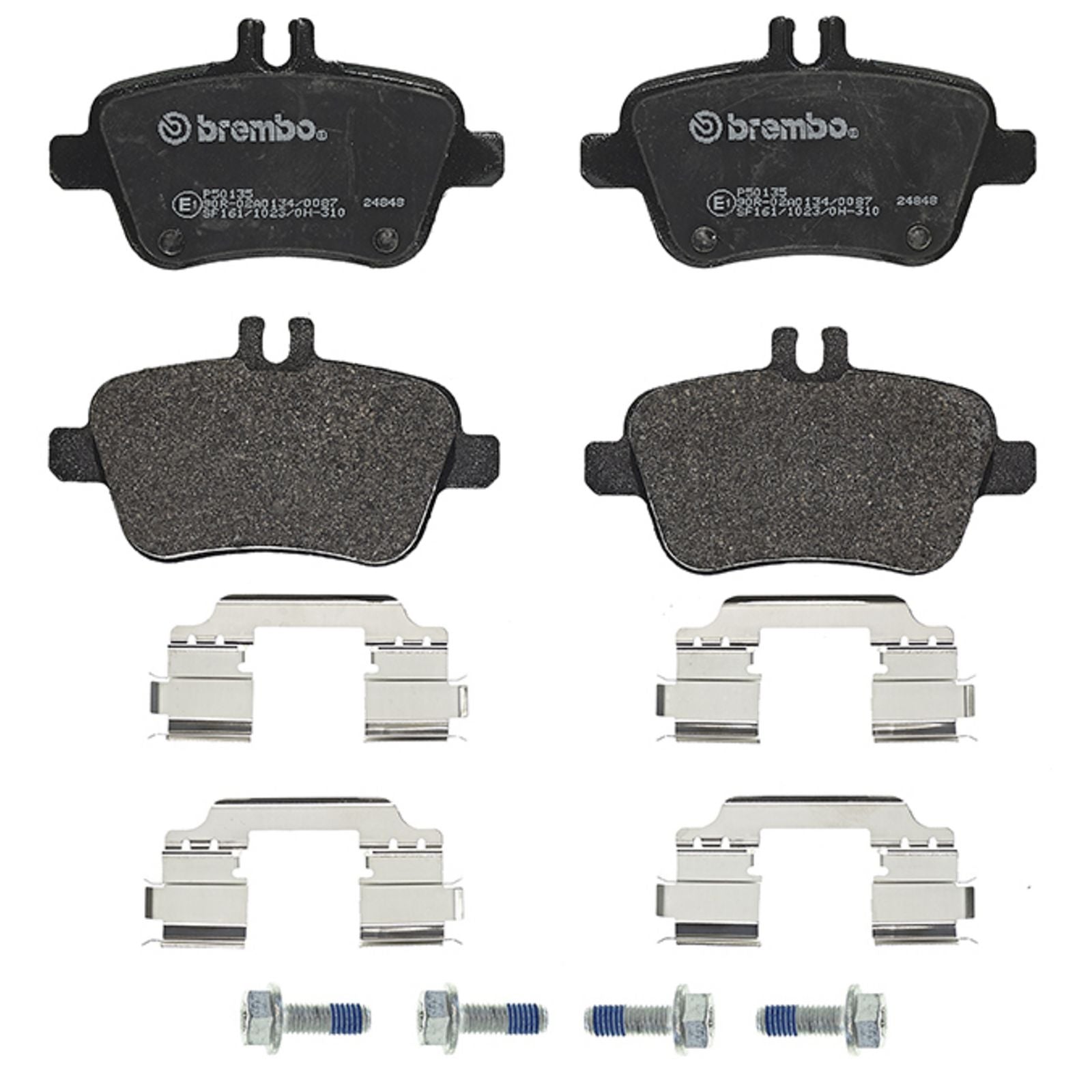 PRIME Low-Met Rear Disc Brake Pad Set - P50135_01
