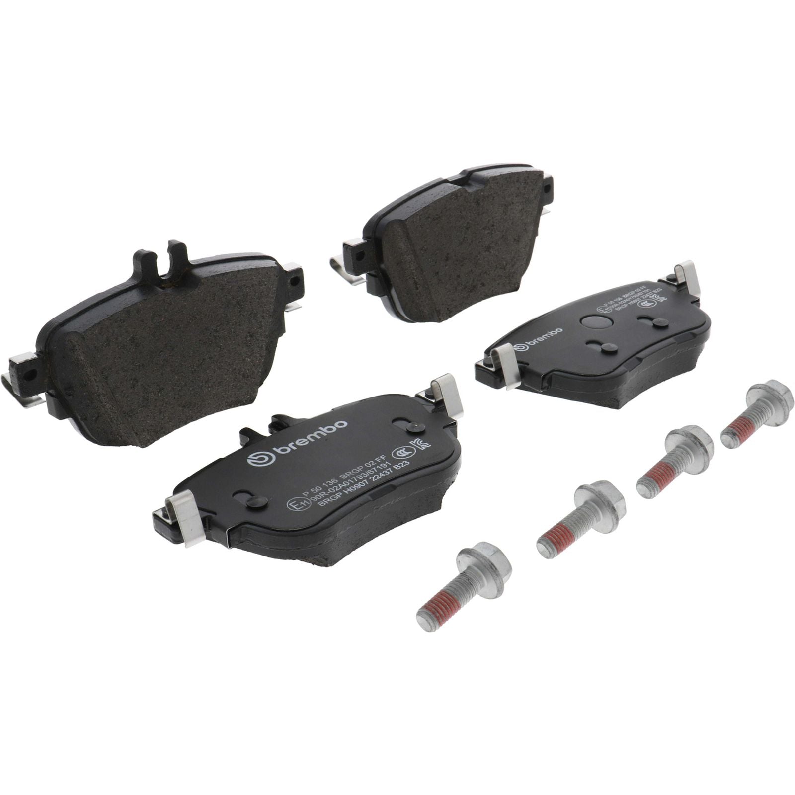 PRIME Low-Met Rear Disc Brake Pad Set - P50136_01