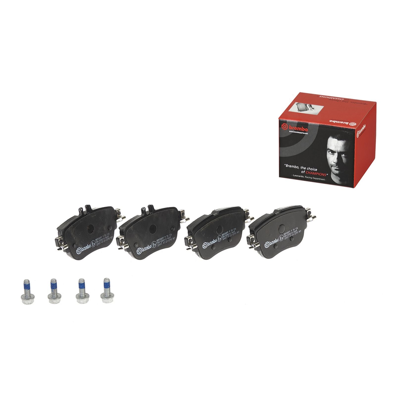 PRIME Low-Met Rear Disc Brake Pad Set - P50136_02