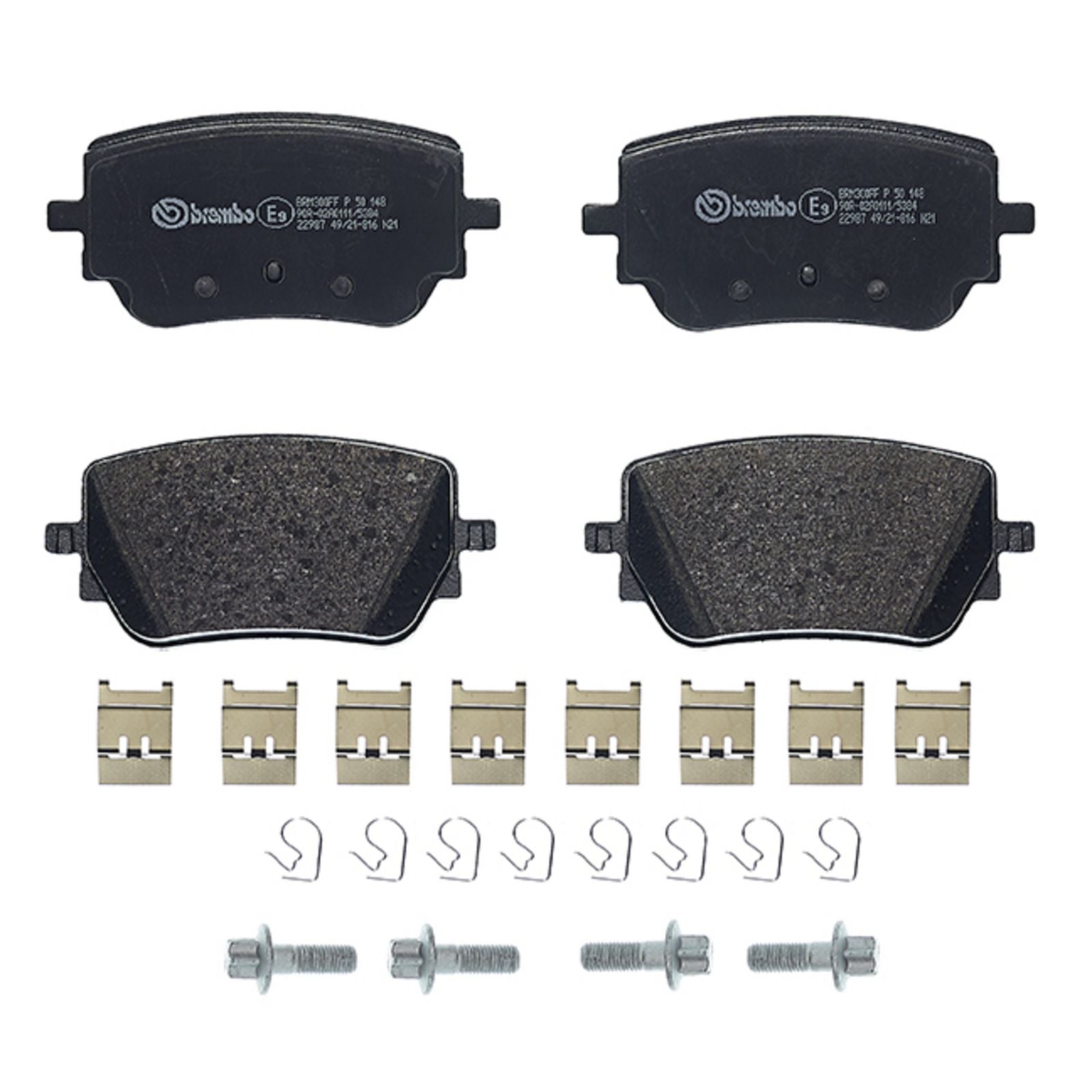 PRIME Low-Met Rear Disc Brake Pad Set - P50148_02