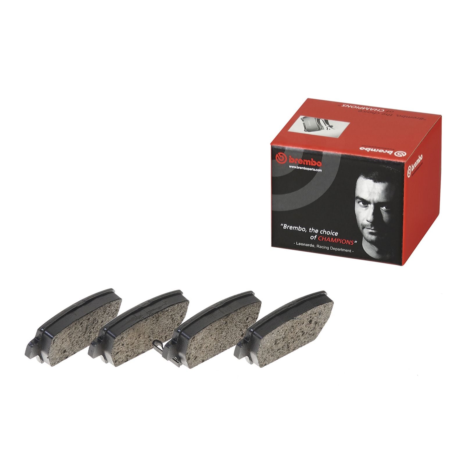 PRIME Low-Met Rear Disc Brake Pad Set - P54062_01