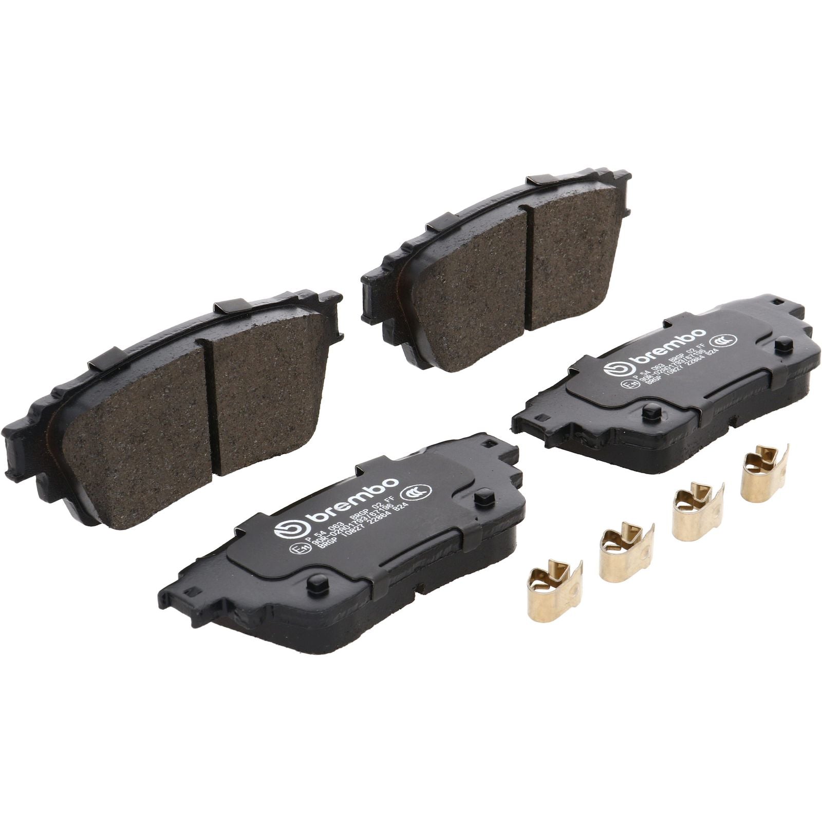 PRIME Low-Met Rear Disc Brake Pad Set - P54063_02