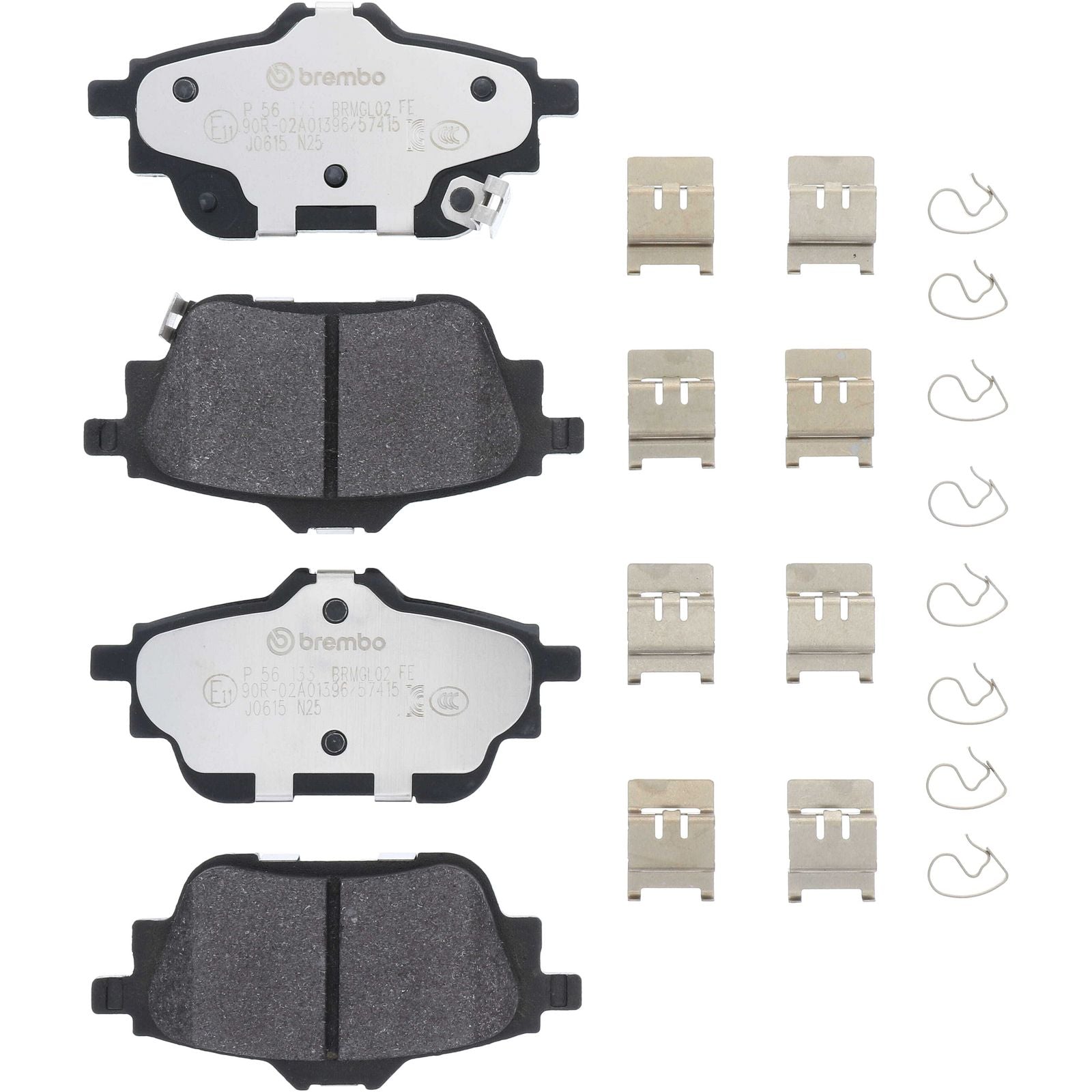 PRIME Low-Met Rear Disc Brake Pad Set - P56133_02