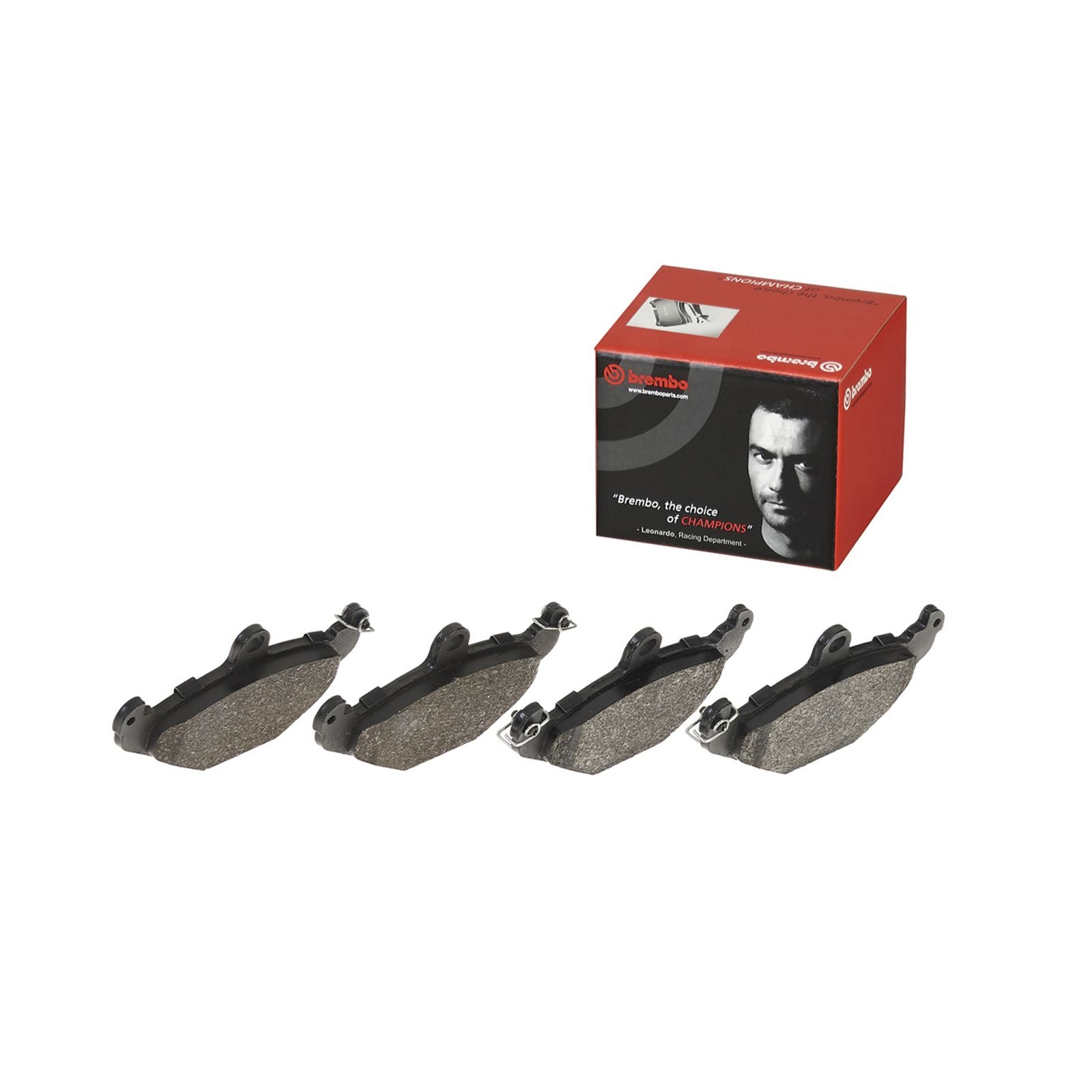 PRIME Low-Met Rear Disc Brake Pad Set - P59026_01