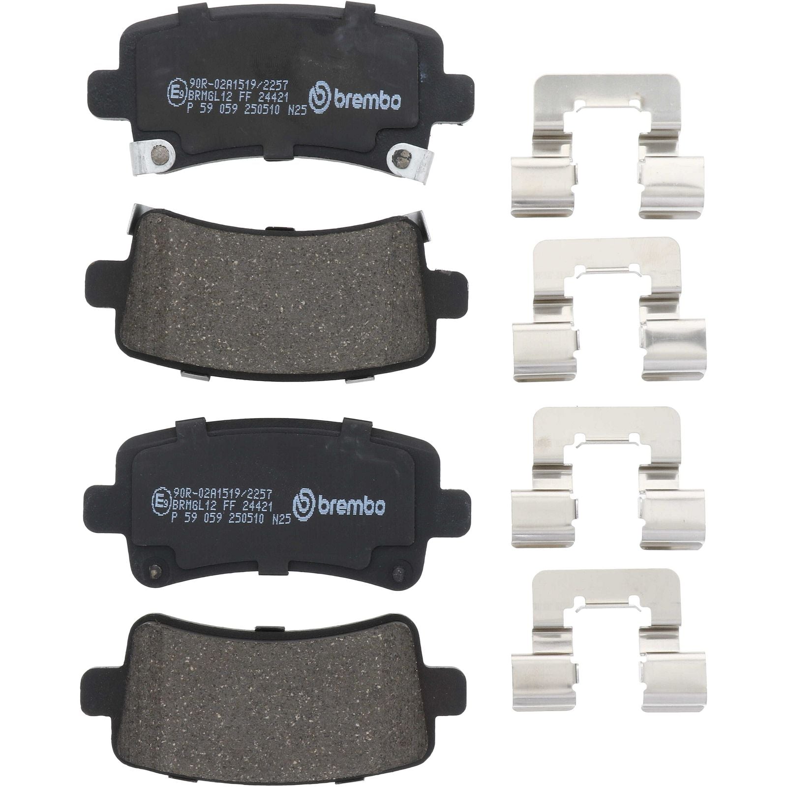 PRIME Low-Met Rear Disc Brake Pad Set - P59059_01