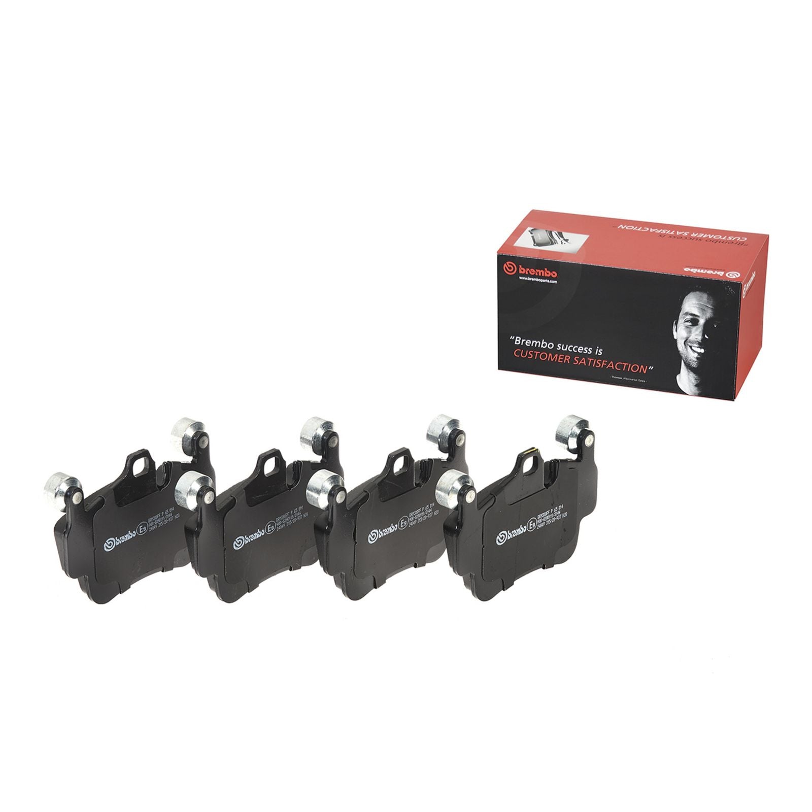 PRIME Low-Met Rear Disc Brake Pad Set - P65014_01