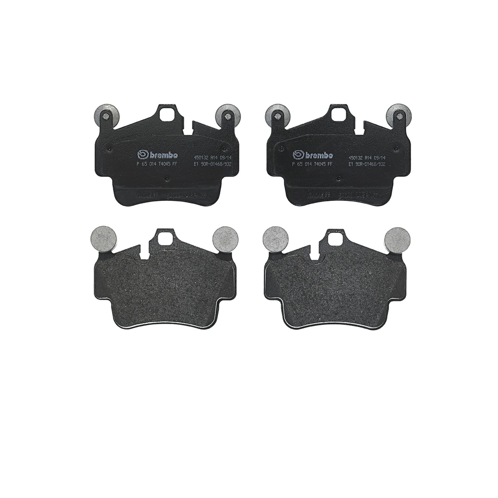 PRIME Low-Met Rear Disc Brake Pad Set - P65014_03