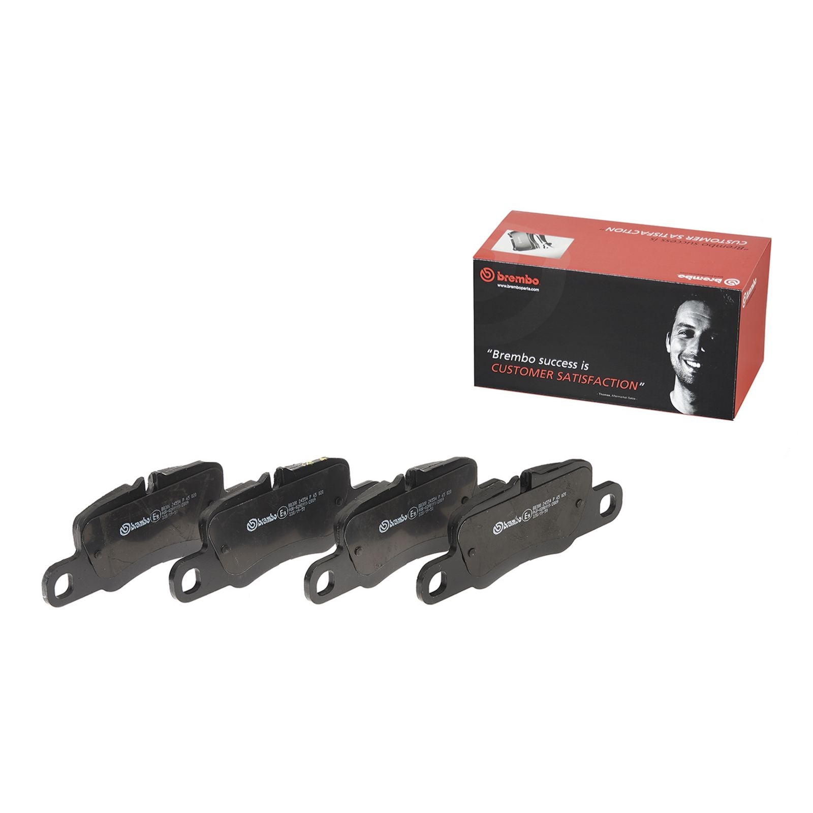 PRIME Low-Met Rear Disc Brake Pad Set - P65020_01