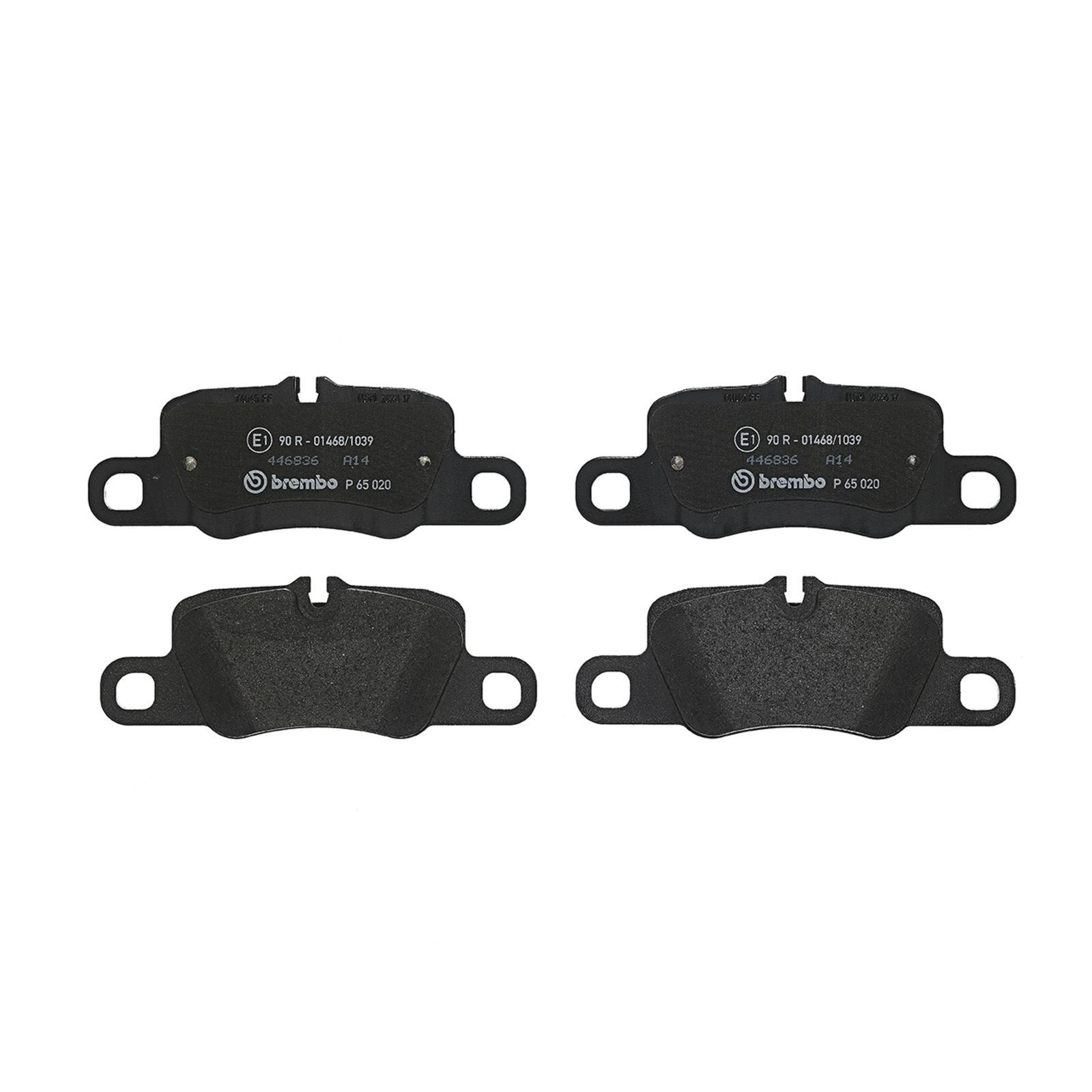 PRIME Low-Met Rear Disc Brake Pad Set - P65020_02