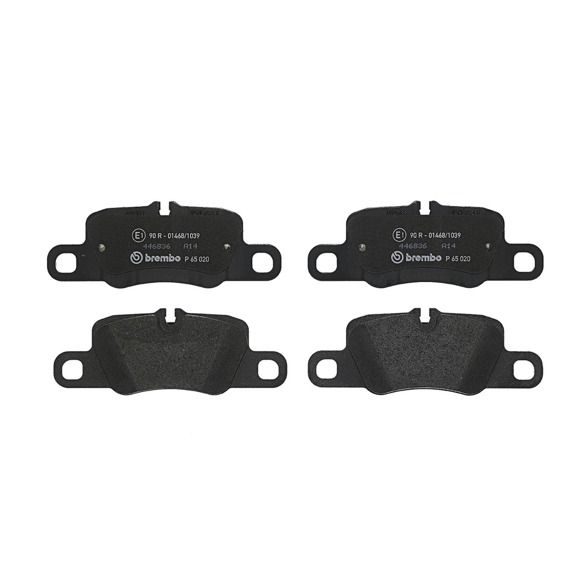 PRIME Low-Met Rear Disc Brake Pad Set - P65020_02