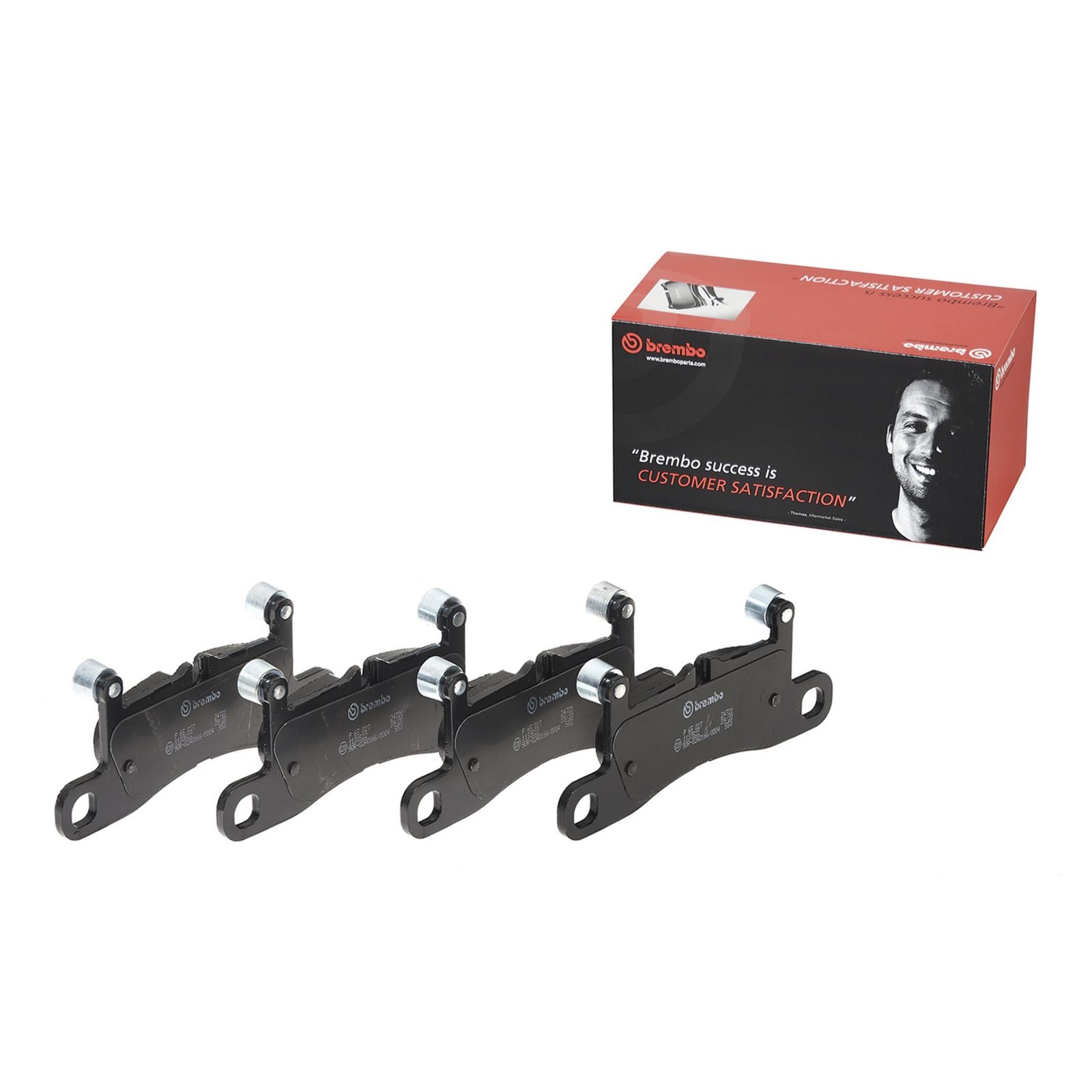 PRIME Low-Met Rear Disc Brake Pad Set - P65027_02