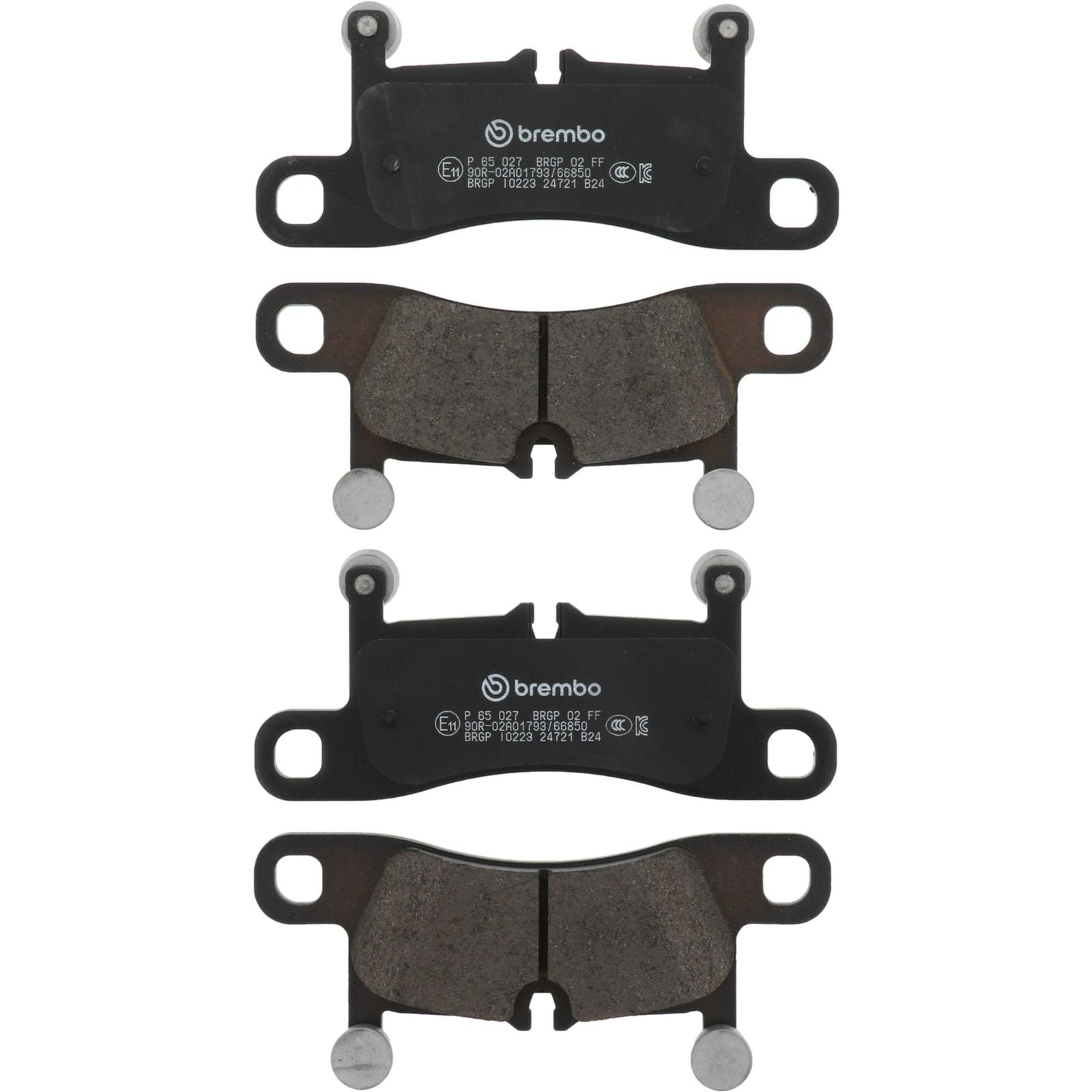 PRIME Low-Met Rear Disc Brake Pad Set - P65027_05