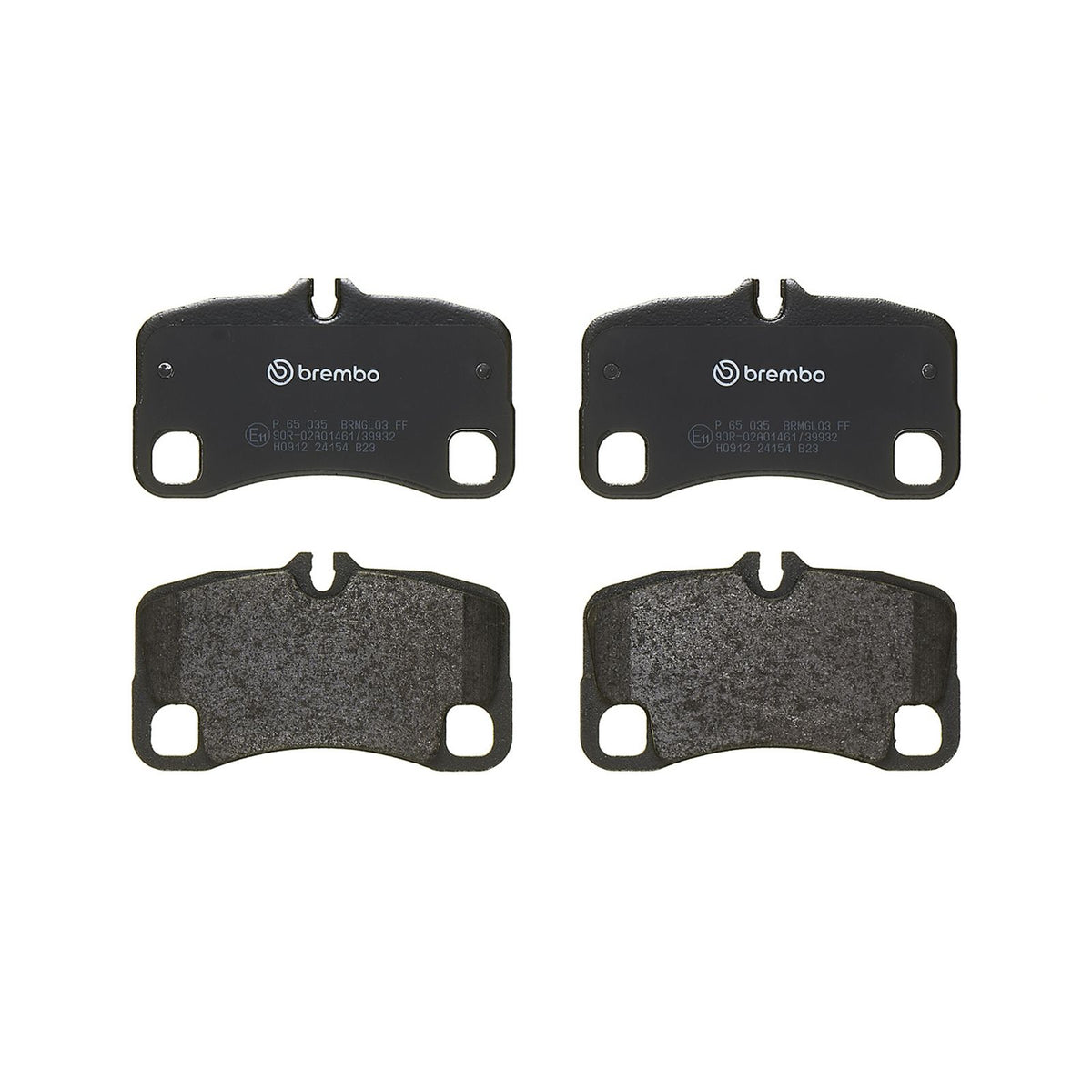 PRIME Low-Met Rear Disc Brake Pad Set - P65035_02