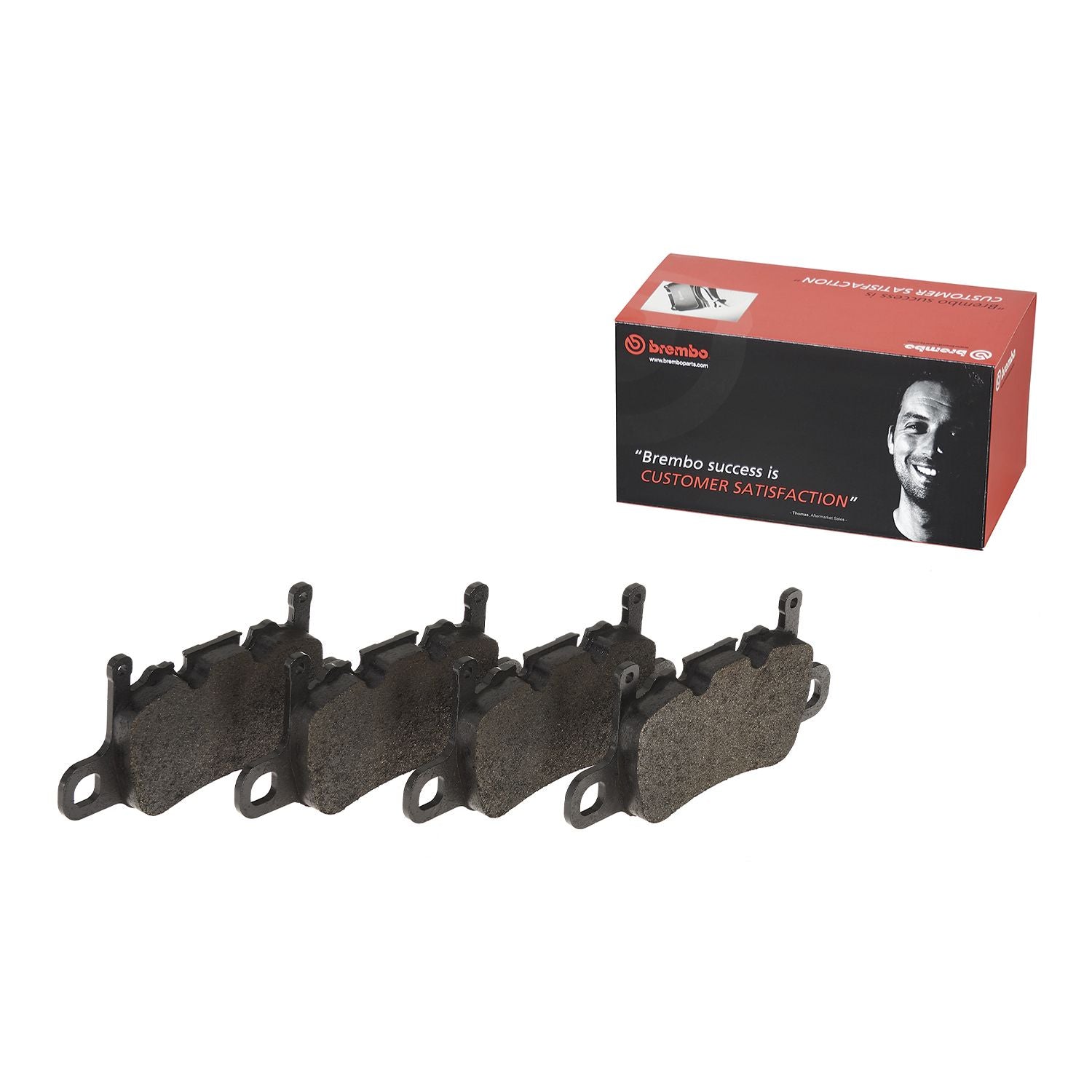 PRIME Low-Met Rear Disc Brake Pad Set - P65037_02