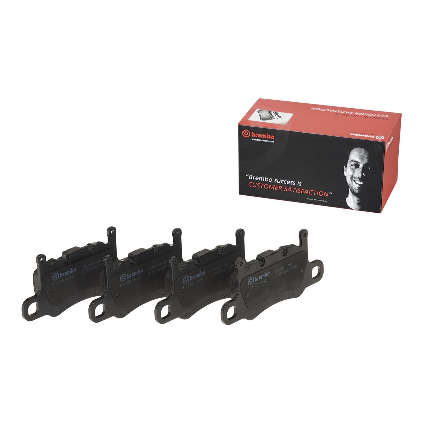 PRIME Low-Met Rear Disc Brake Pad Set - P65037_03