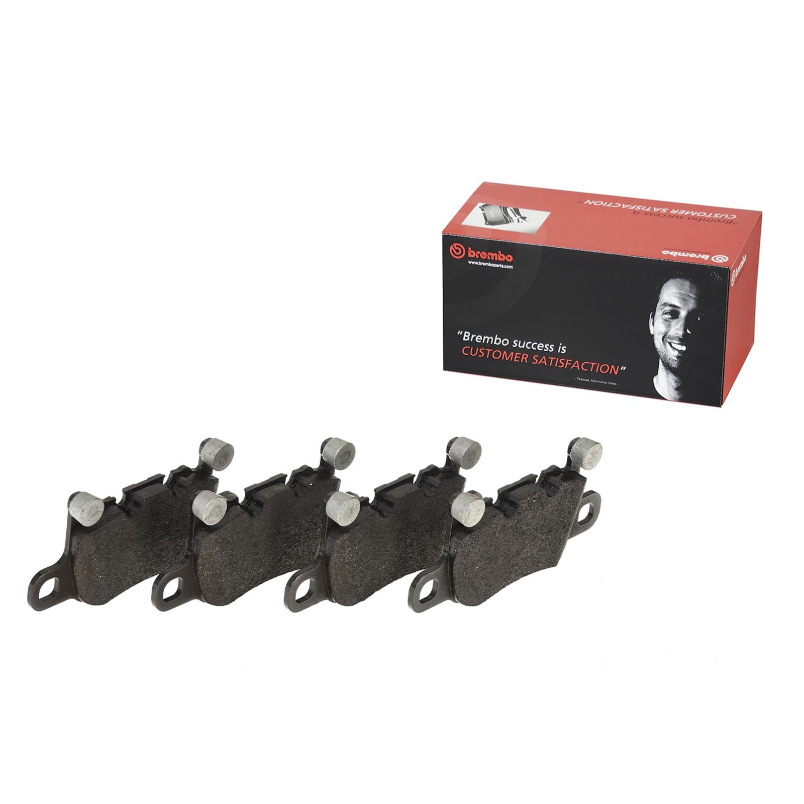PRIME Low-Met Rear Disc Brake Pad Set - P65038_01