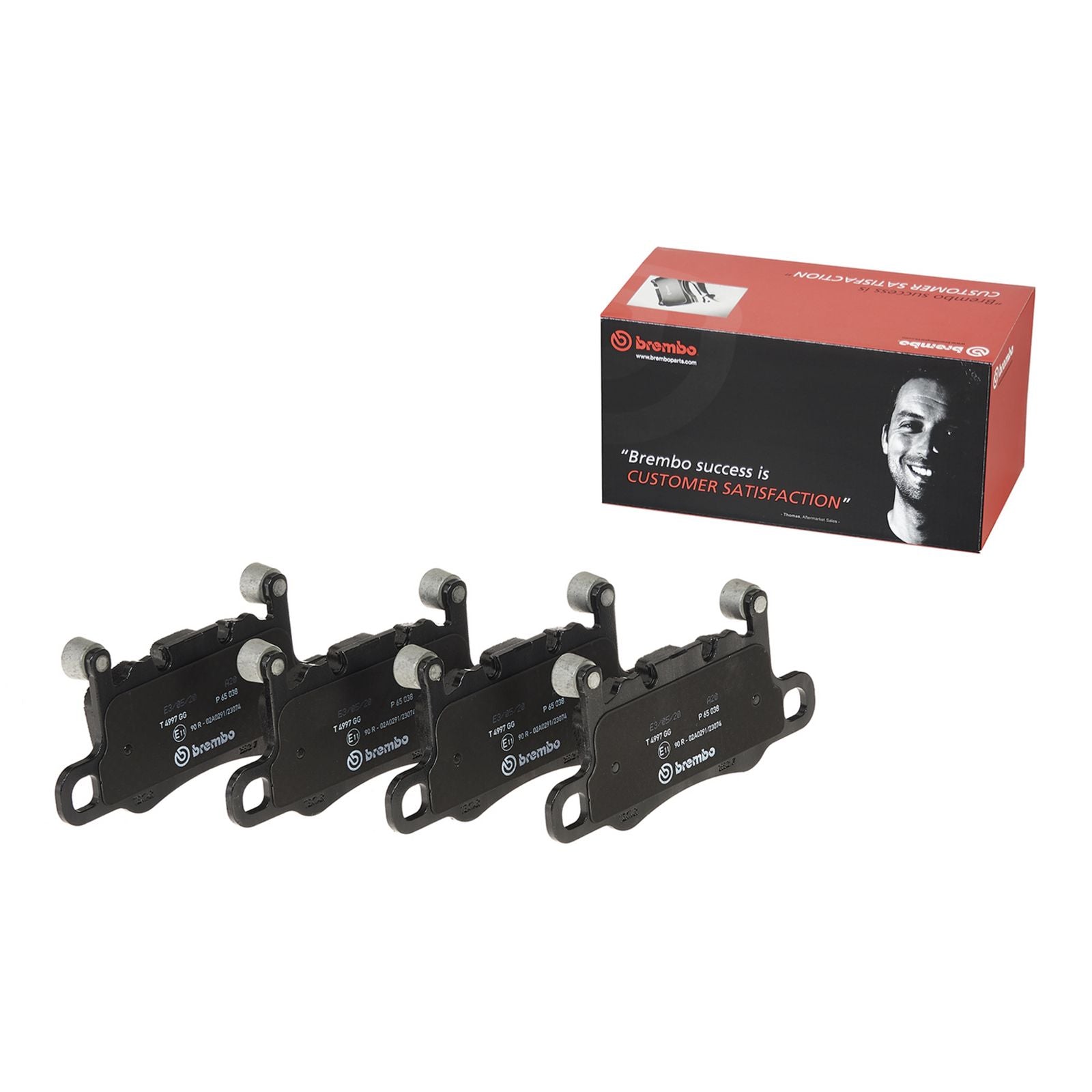 PRIME Low-Met Rear Disc Brake Pad Set - P65038_02