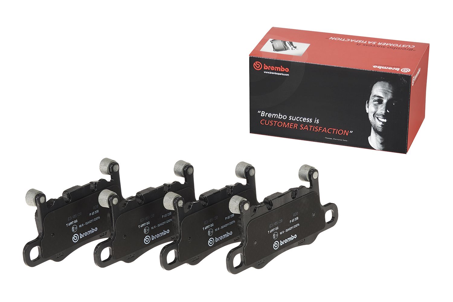 PRIME Low-Met Rear Disc Brake Pad Set - P65038_03