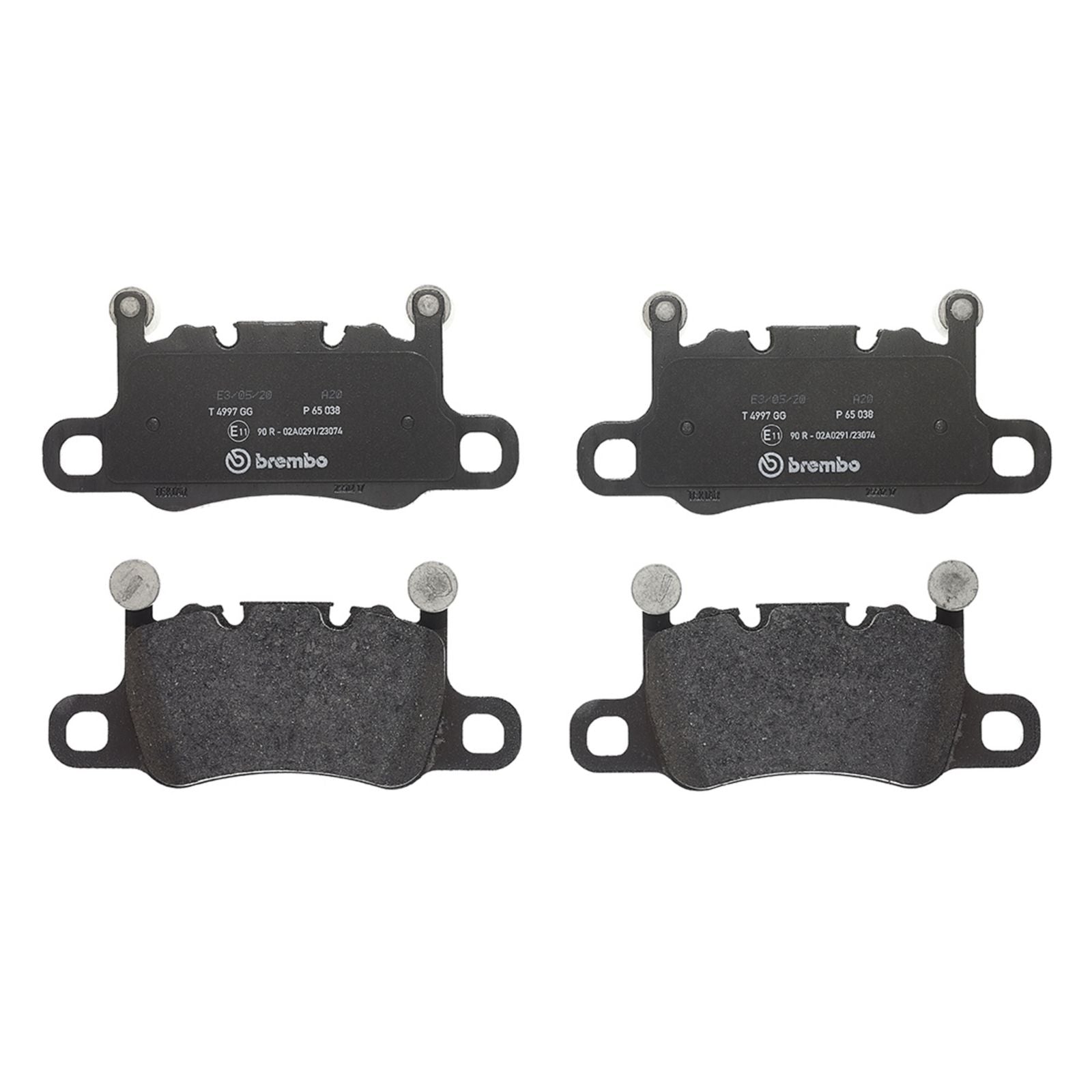PRIME Low-Met Rear Disc Brake Pad Set - P65038_03