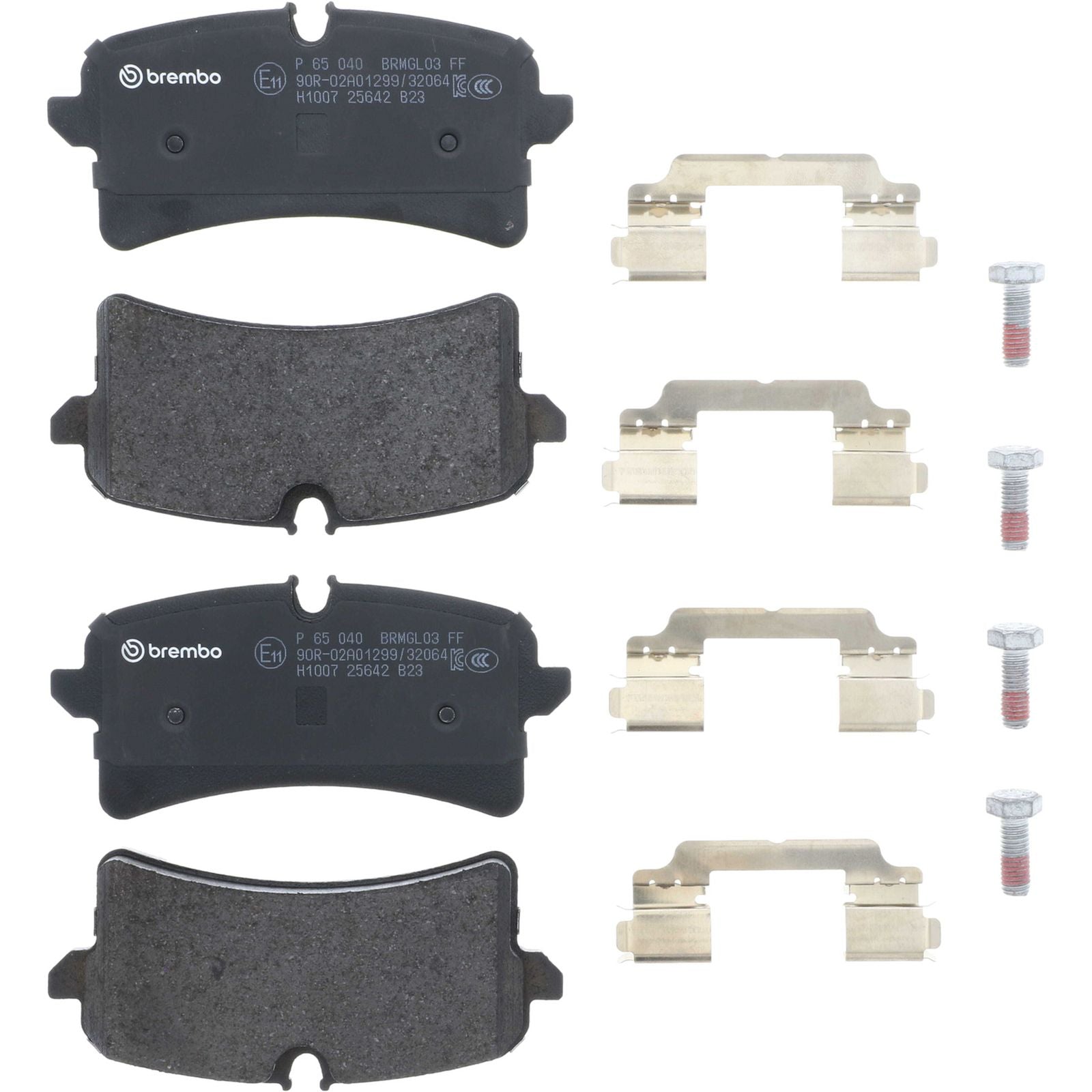 PRIME Low-Met Rear Disc Brake Pad Set - P65040_01